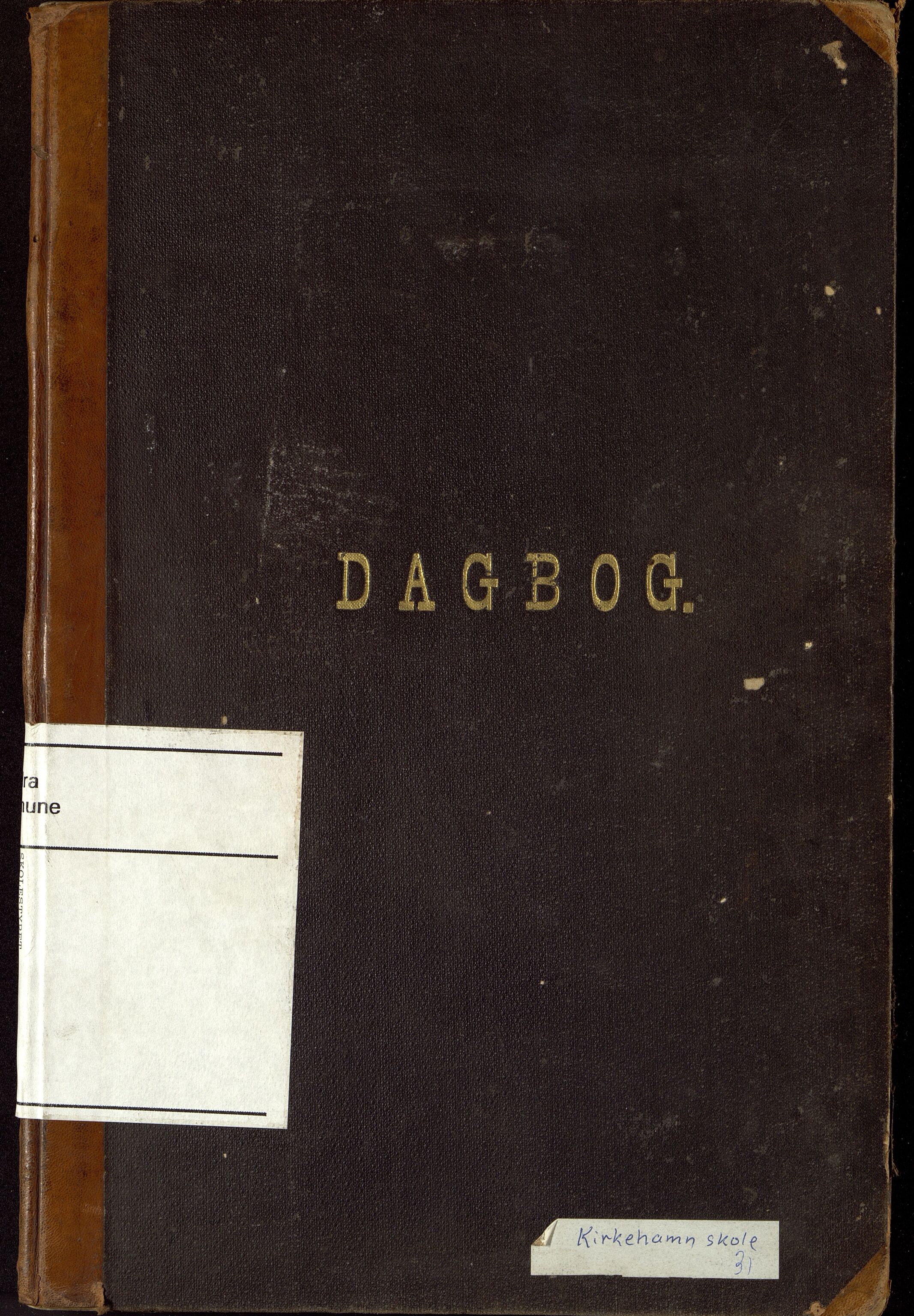 Hidra kommune - Kirkehavn Skole, ARKSOR/1004HI555/I/L0003: Dagbok, 1901-1911