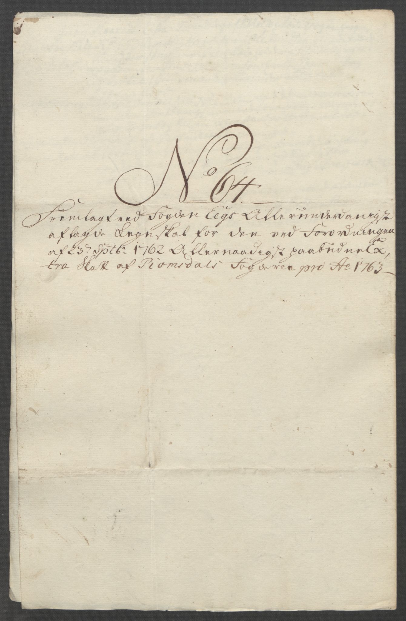 Rentekammeret inntil 1814, Reviderte regnskaper, Fogderegnskap, RA/EA-4092/R55/L3730: Ekstraskatten Romsdal, 1762-1763, s. 505