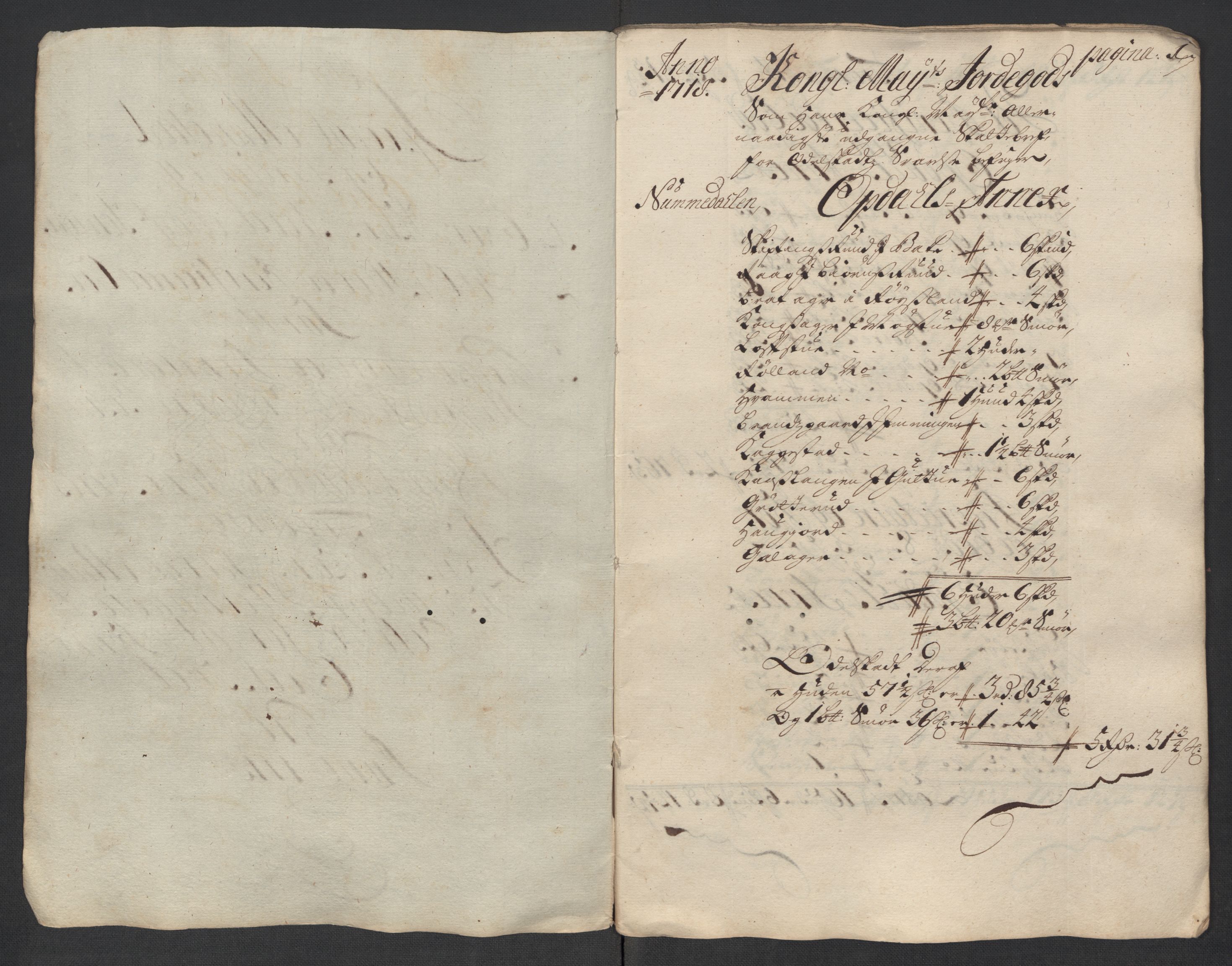 Rentekammeret inntil 1814, Reviderte regnskaper, Fogderegnskap, RA/EA-4092/R24/L1594: Fogderegnskap Numedal og Sandsvær, 1718, s. 331
