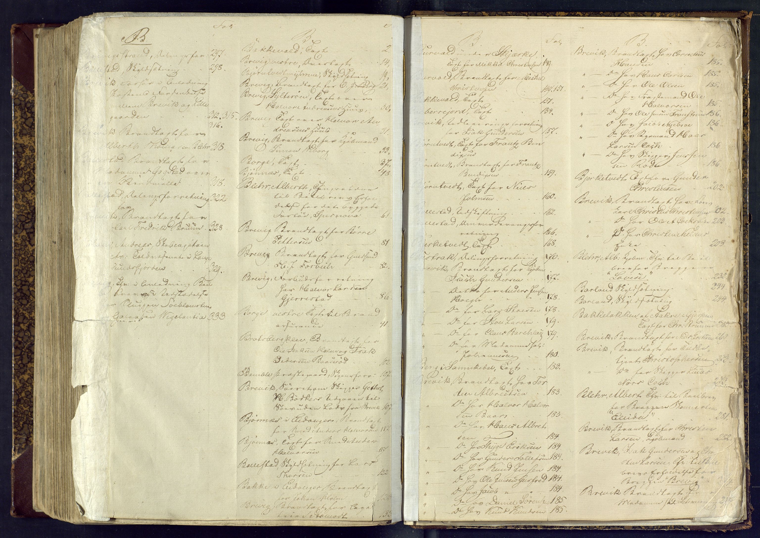 Bamble sorenskriveri, SAKO/A-214/F/Fc/Fca/L0001: Ekstrarettsprotokoll, 1824-1830