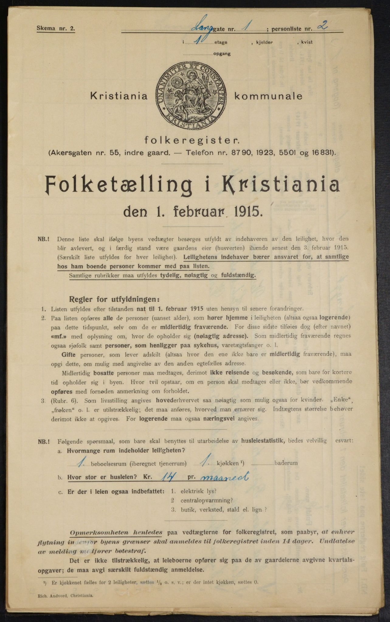 OBA, Kommunal folketelling 1.2.1915 for Kristiania, 1915, s. 55930