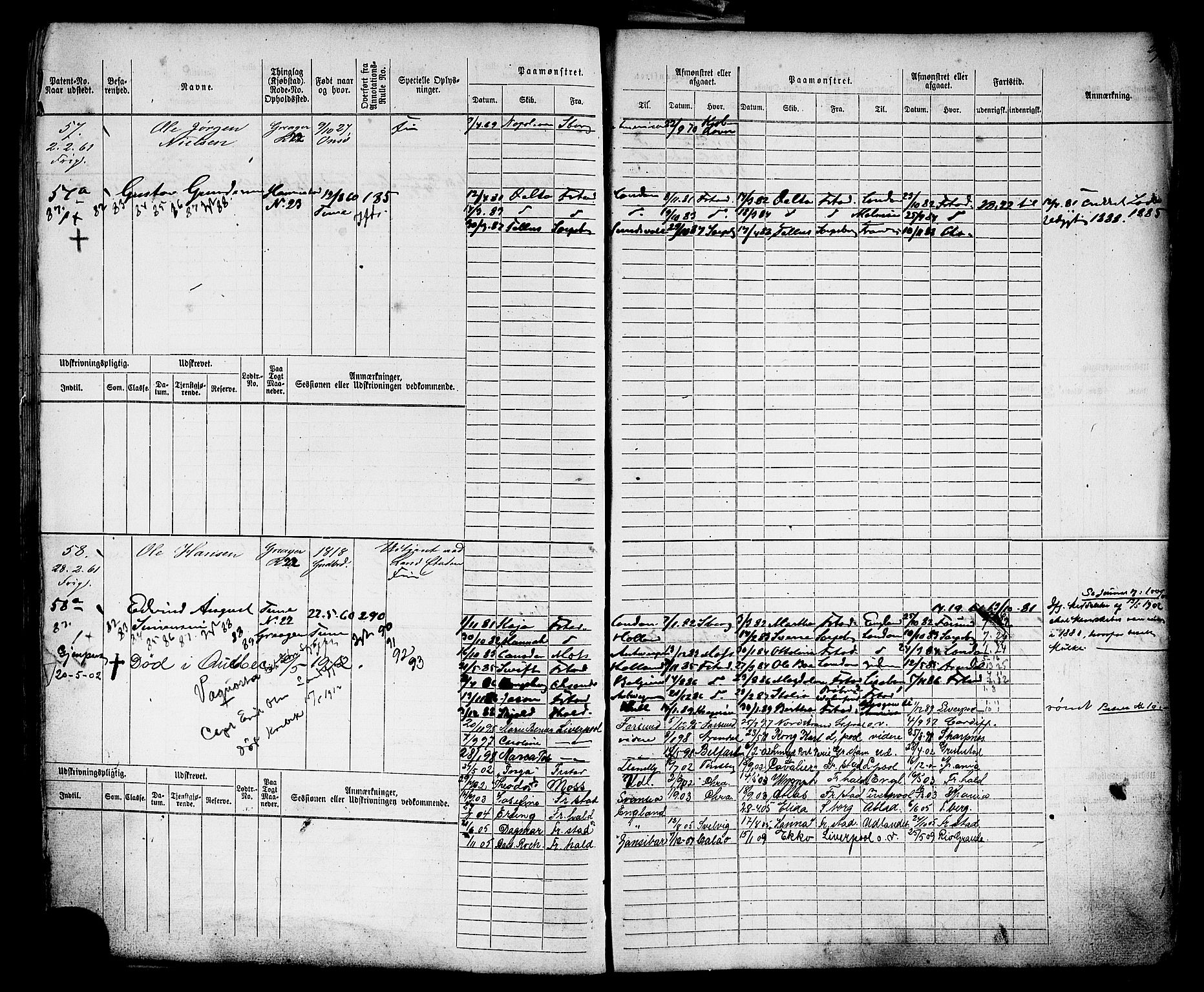 Sarpsborg mønstringskontor, AV/SAO-A-10569c/F/Fc/Fcb/L0004: Hovedrulle, 1868-1881, s. 32