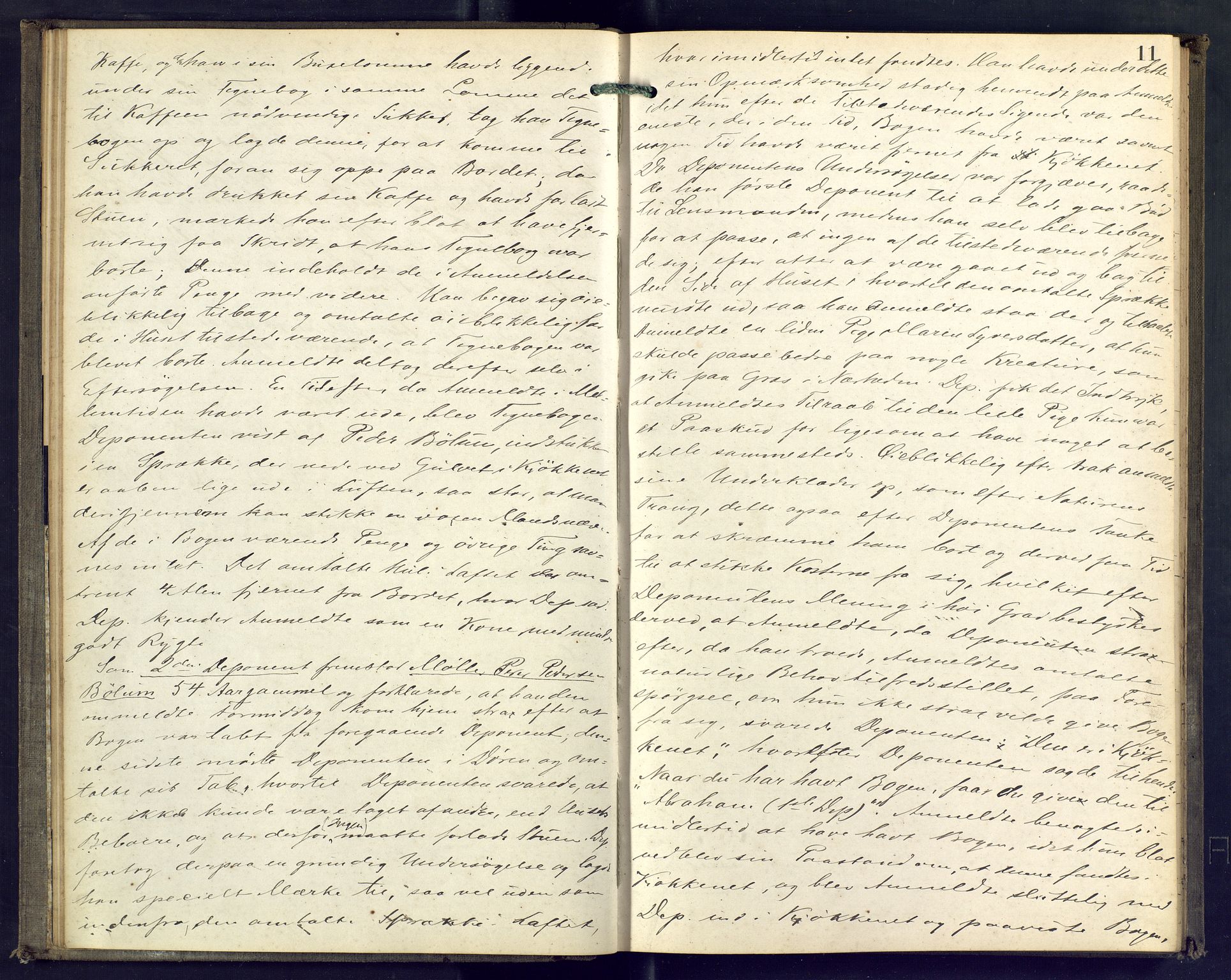 Nordre Jarlsberg sorenskriveri, AV/SAKO-A-80/F/Fb/Fba/L0023: Ekstrarettsprotokoll, 1878-1880, s. 11