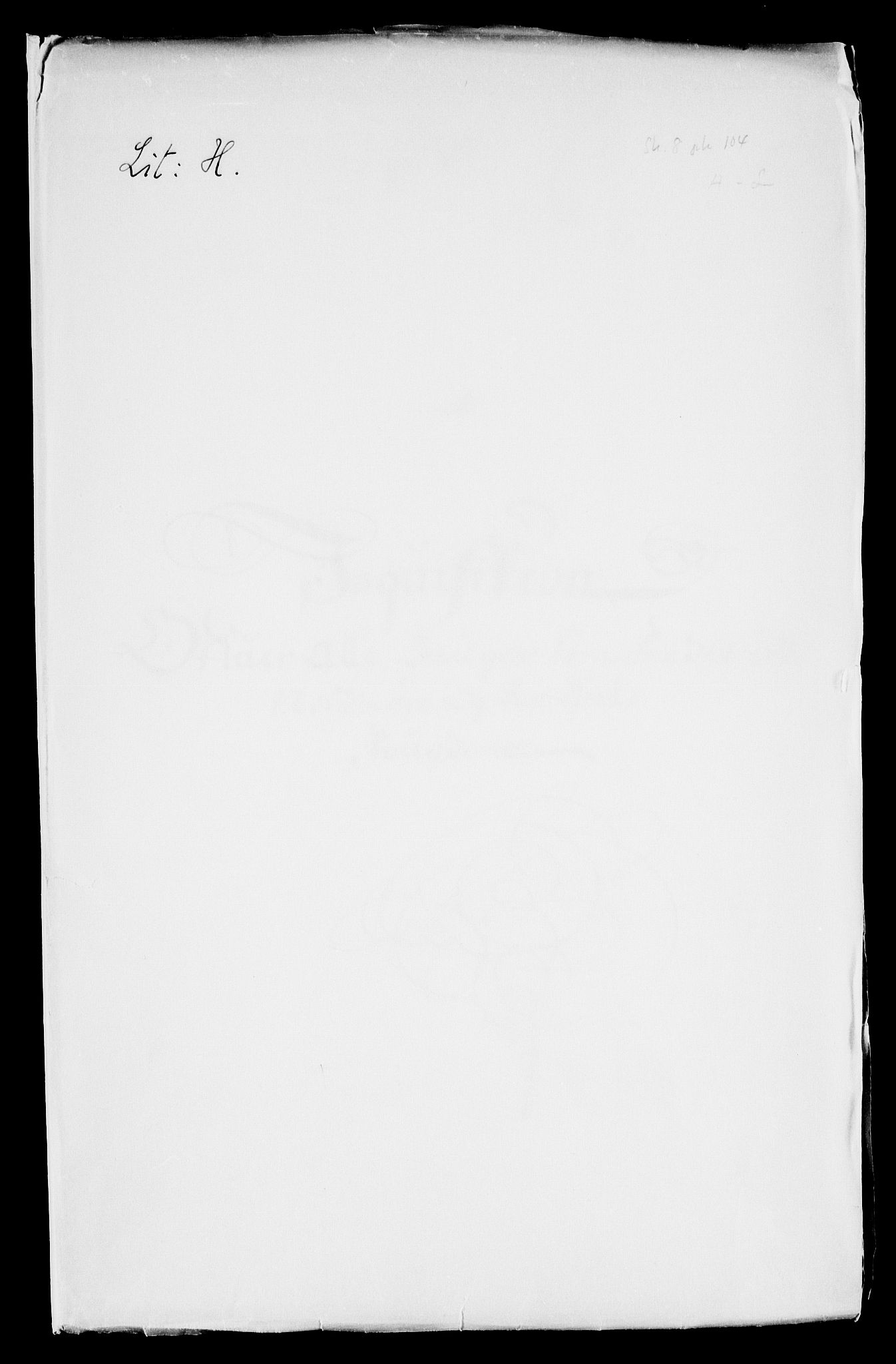 Danske Kanselli, Skapsaker, RA/EA-4061/F/L0005: Skap 8, pakke 103B-104, 1683-1689, s. 281