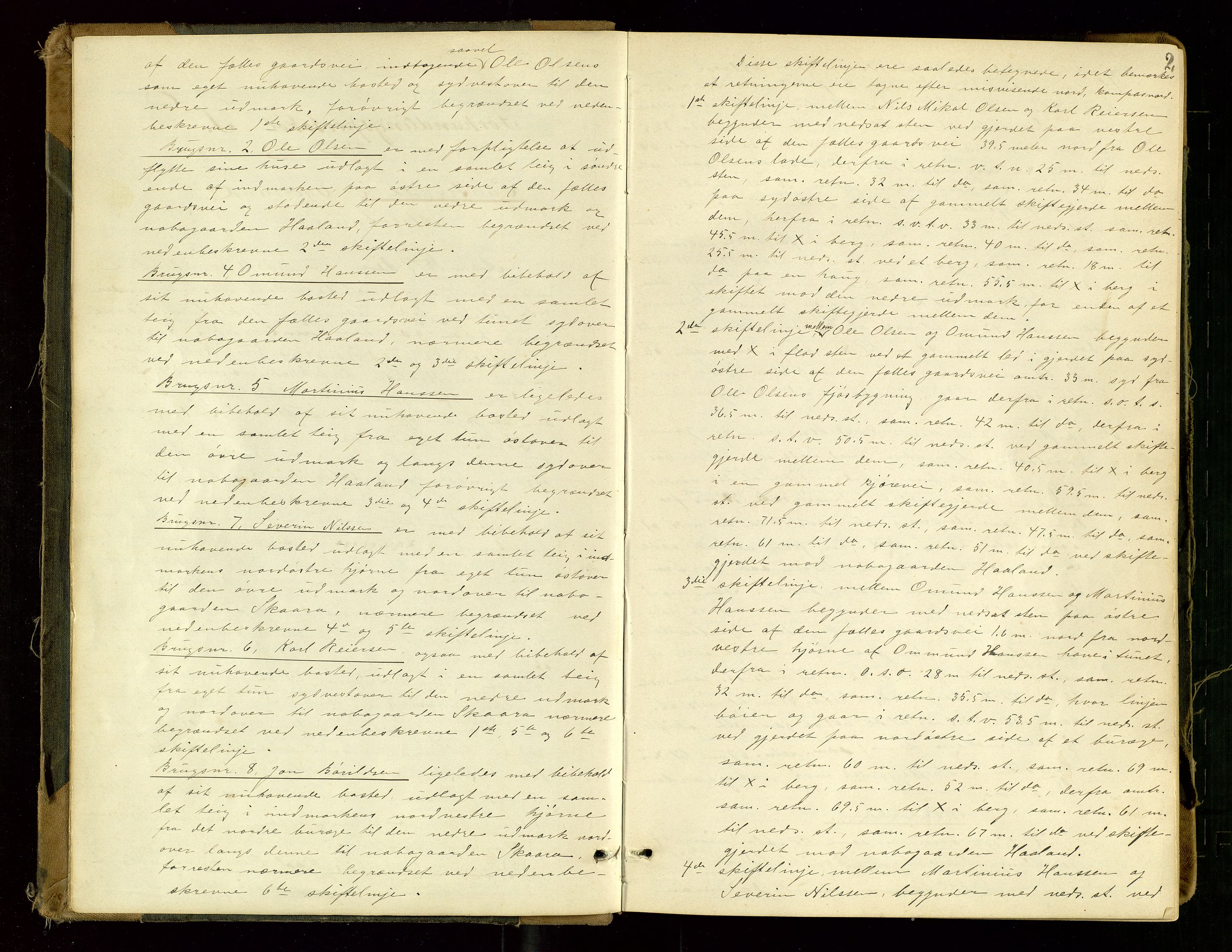 Rogaland jordskifterett, AV/SAST-A-102426/Oa/L0053: Forhandlingsprotokoll, 1897-1904, s. 2