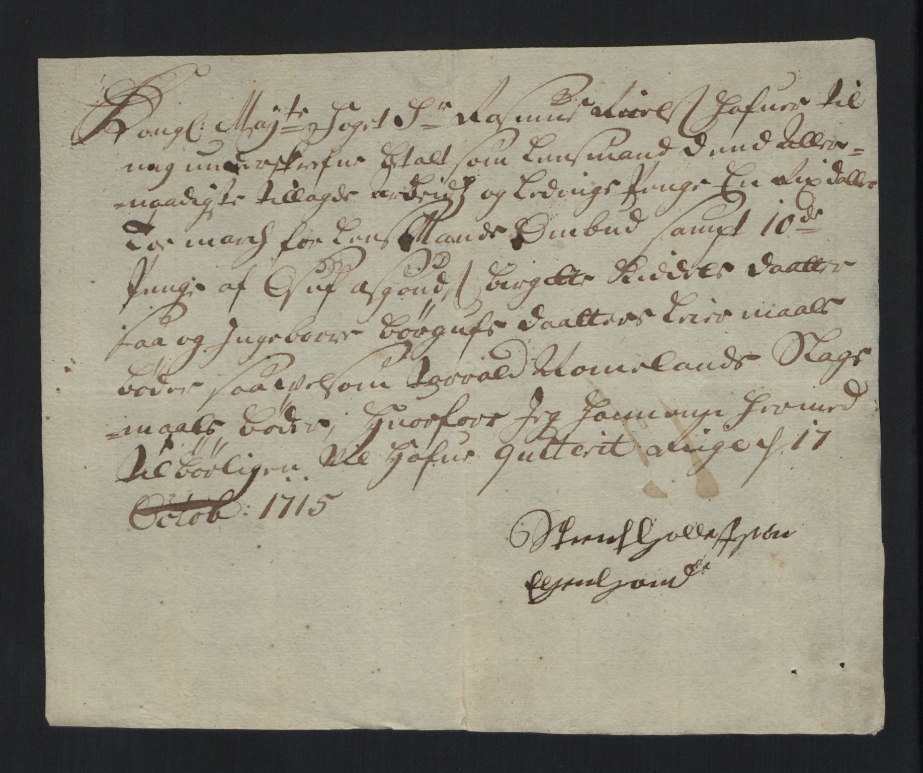 Rentekammeret inntil 1814, Reviderte regnskaper, Fogderegnskap, AV/RA-EA-4092/R40/L2451: Fogderegnskap Råbyggelag, 1714-1715, s. 348
