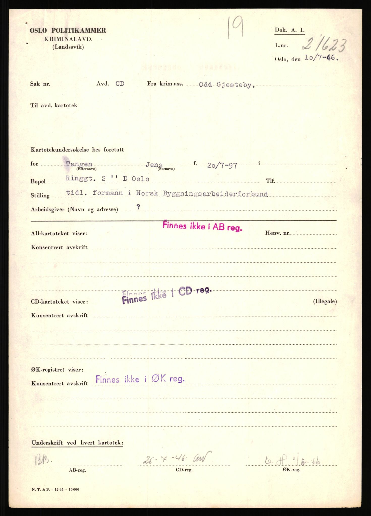 Landssvikarkivet, Oslo politikammer, AV/RA-S-3138-01/D/Da/L1026/0002: Dommer, dnr. 4168 - 4170 / Dnr. 4169, 1945-1948, s. 299