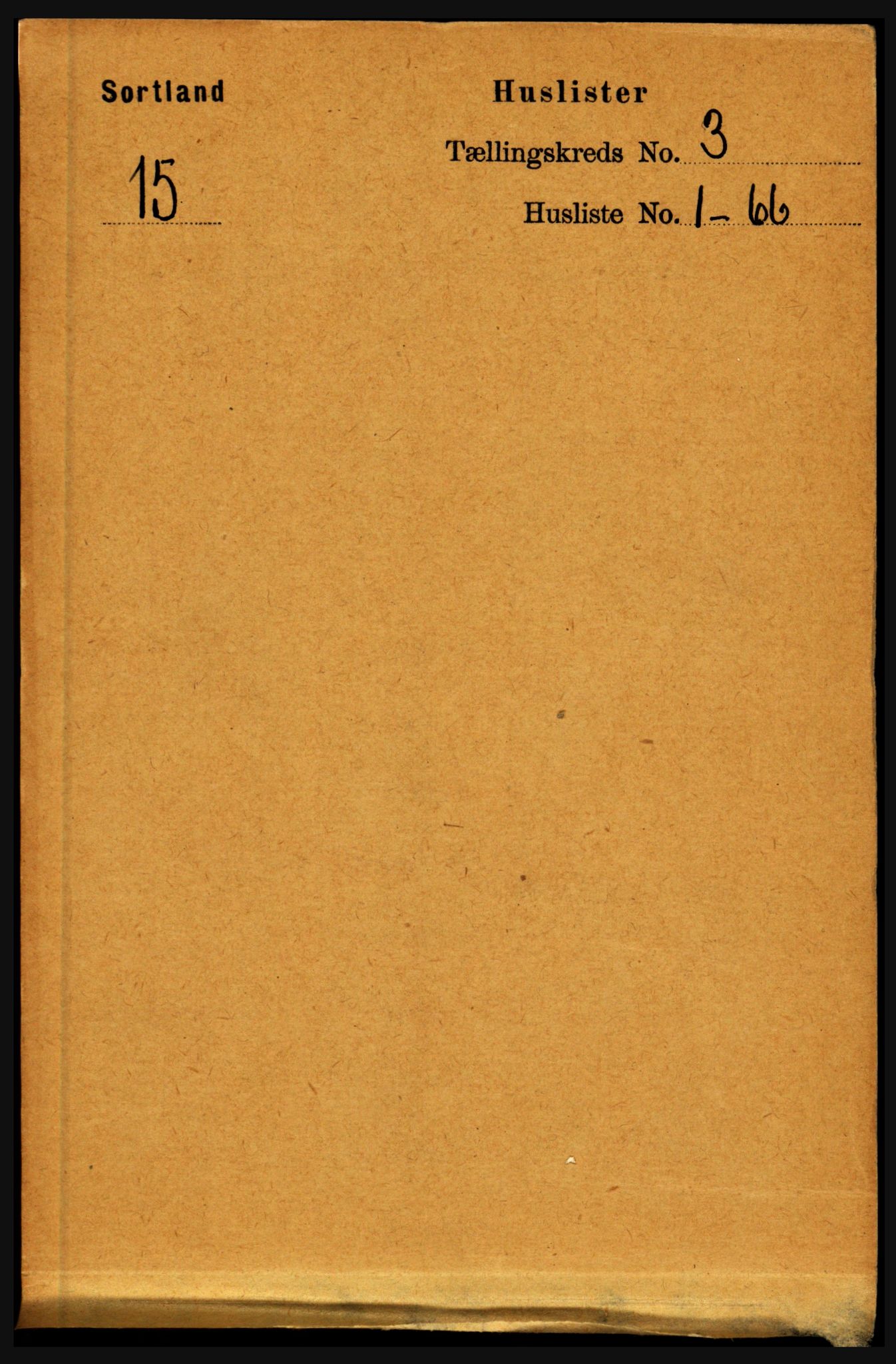 RA, Folketelling 1891 for 1870 Sortland herred, 1891, s. 2076
