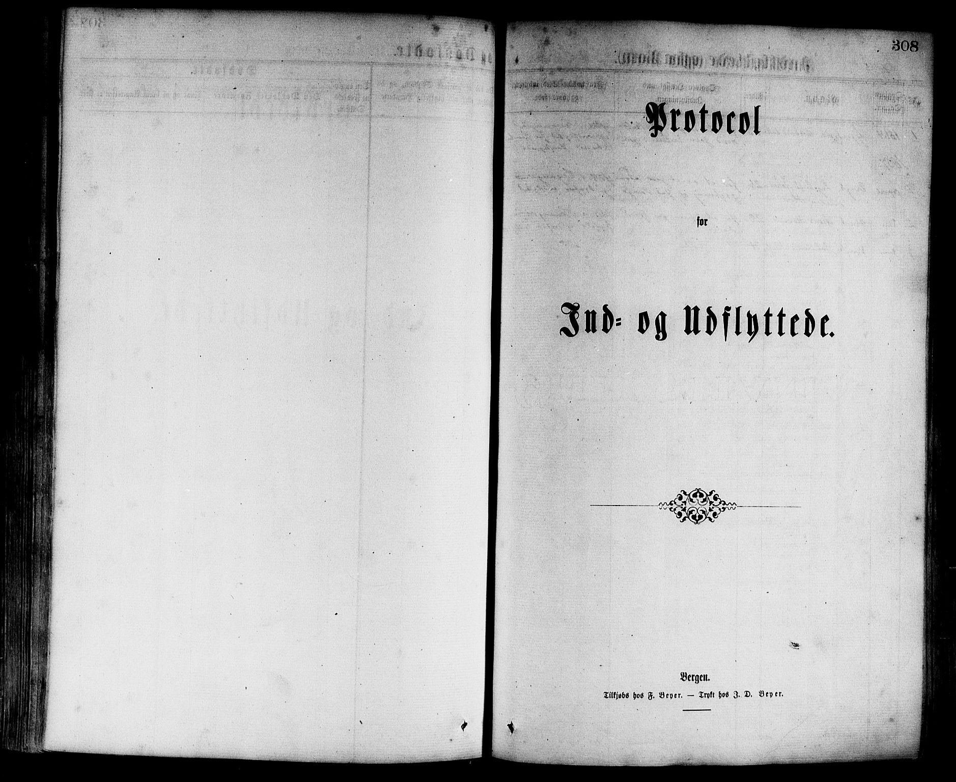 Vik sokneprestembete, AV/SAB-A-81501/H/Haa/Haaa/L0009: Ministerialbok nr. A 9, 1866-1877, s. 308