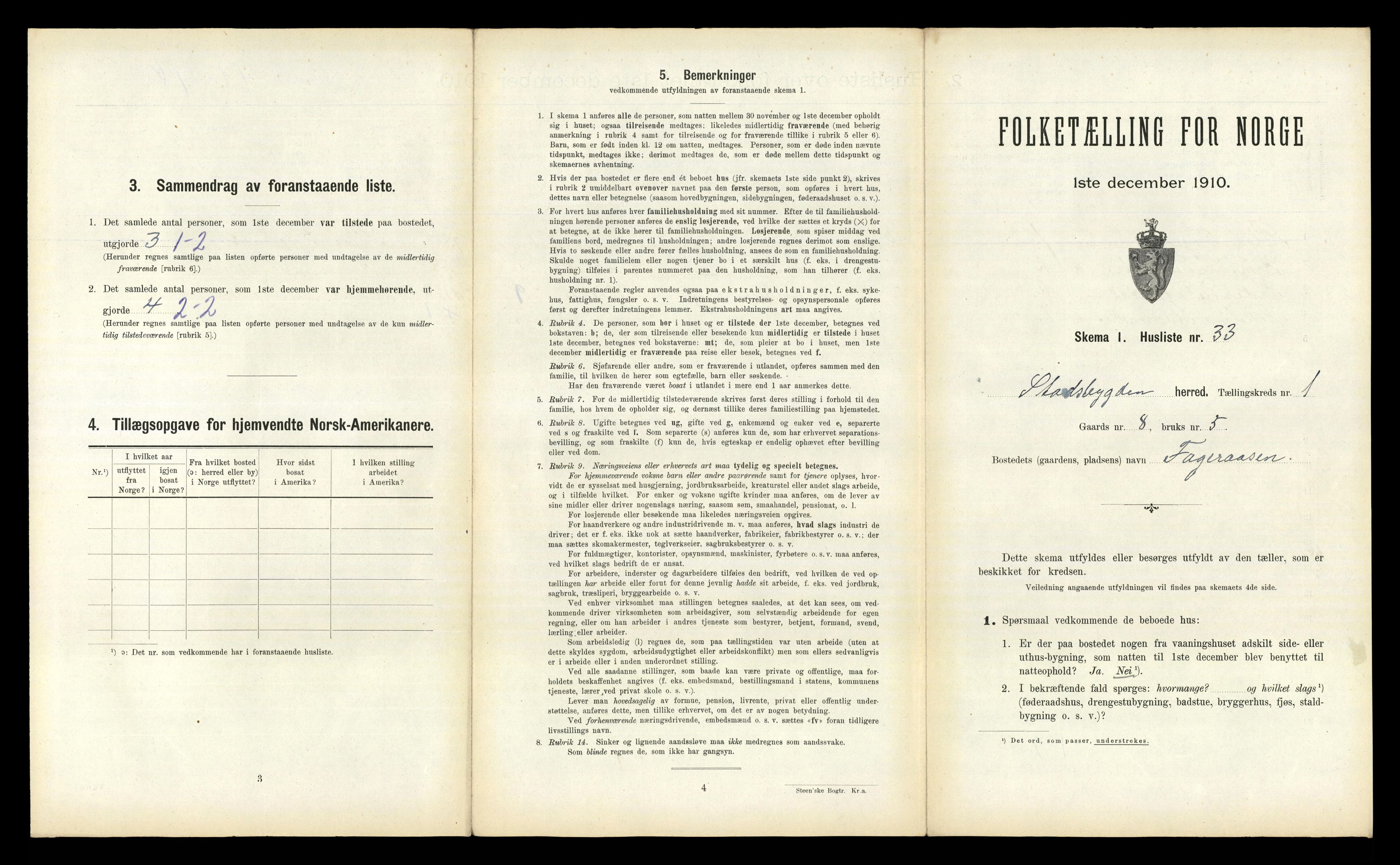 RA, Folketelling 1910 for 1625 Stadsbygd herred, 1910, s. 93