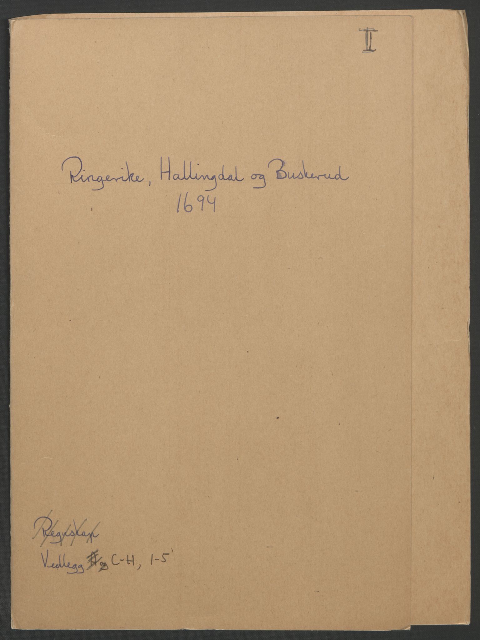 Rentekammeret inntil 1814, Reviderte regnskaper, Fogderegnskap, AV/RA-EA-4092/R22/L1451: Fogderegnskap Ringerike, Hallingdal og Buskerud, 1694, s. 218