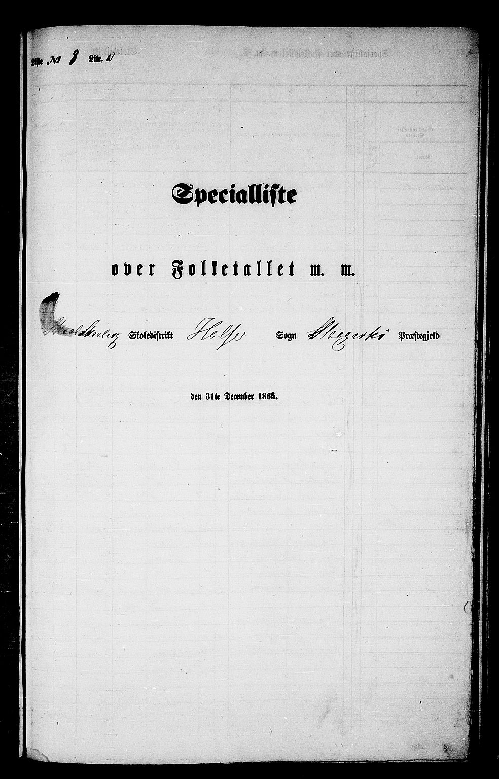 RA, Folketelling 1865 for 1564P Stangvik prestegjeld, 1865, s. 141