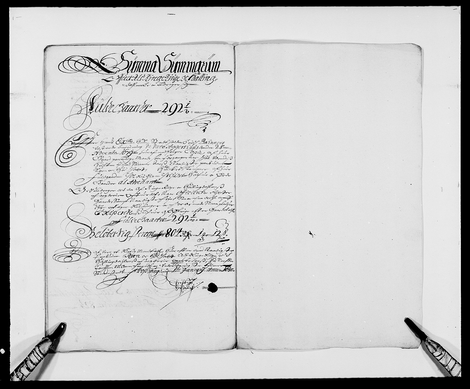 Rentekammeret inntil 1814, Reviderte regnskaper, Fogderegnskap, RA/EA-4092/R21/L1443: Fogderegnskap Ringerike og Hallingdal, 1678-1680, s. 318