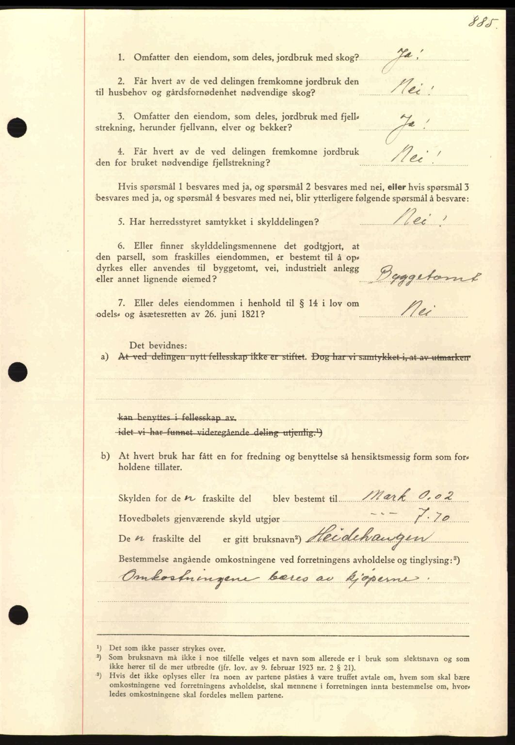 Nordmøre sorenskriveri, AV/SAT-A-4132/1/2/2Ca: Pantebok nr. A86, 1939-1939, Dagboknr: 2125/1939