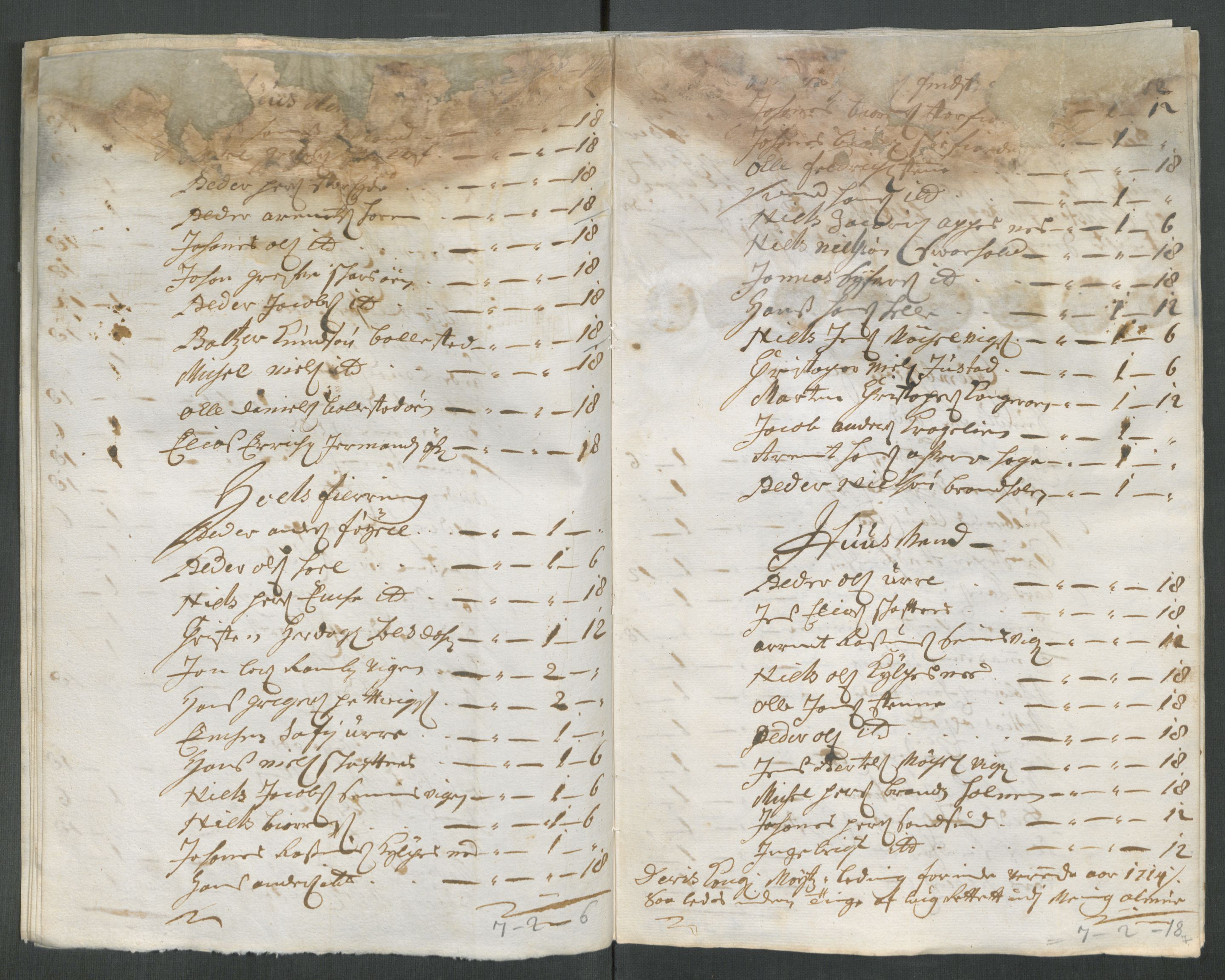 Rentekammeret inntil 1814, Reviderte regnskaper, Fogderegnskap, AV/RA-EA-4092/R67/L4680: Fogderegnskap Vesterålen, Andenes og Lofoten, 1714, s. 199