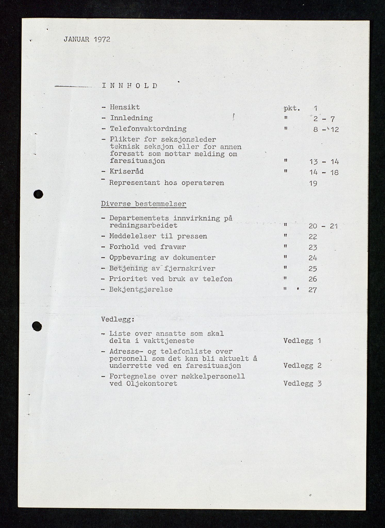 Industridepartementet, Oljekontoret, AV/SAST-A-101348/Db/L0002: Oljevernrådet, Styret i OD, leieforhold, div., 1966-1973, s. 294