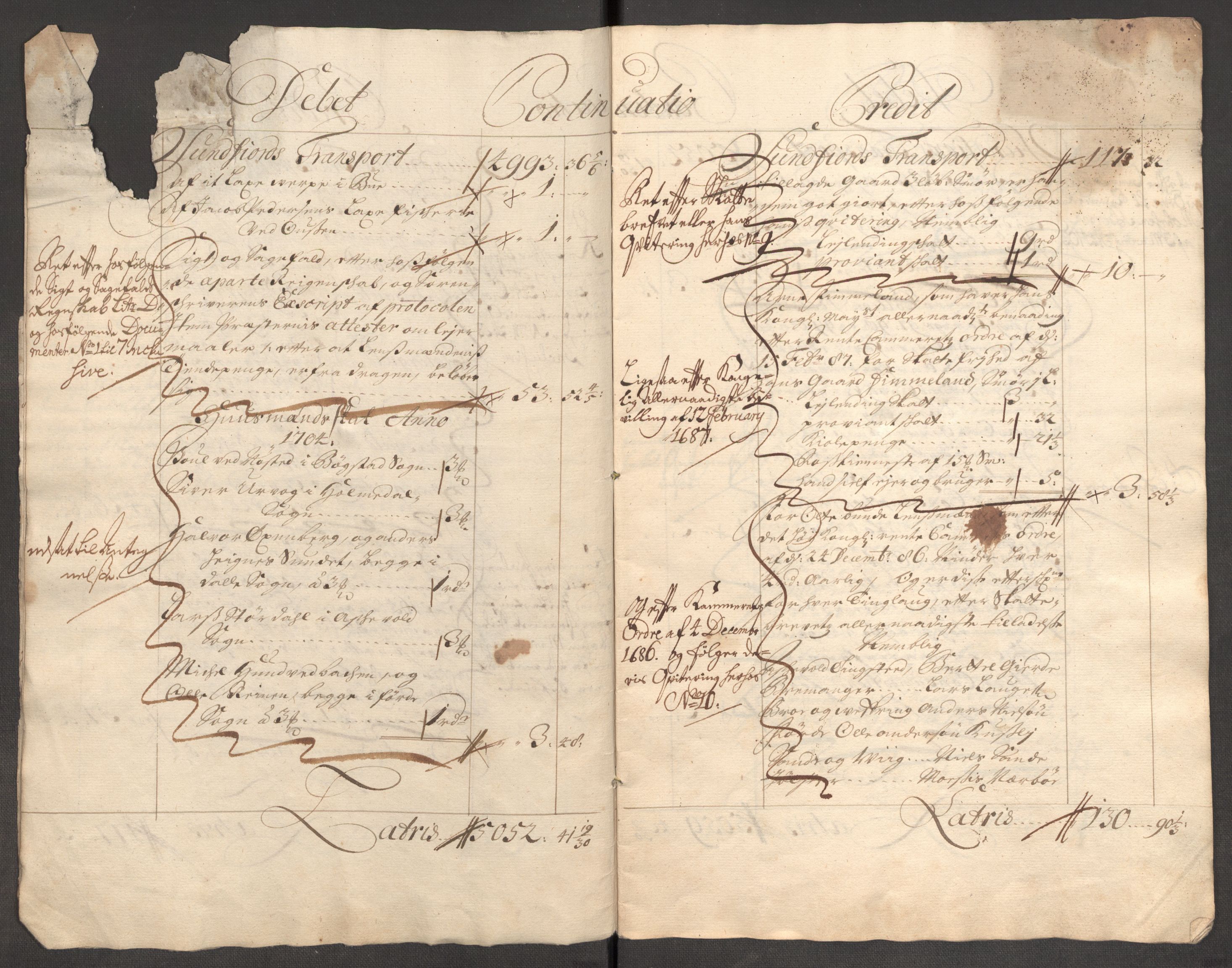 Rentekammeret inntil 1814, Reviderte regnskaper, Fogderegnskap, AV/RA-EA-4092/R53/L3428: Fogderegnskap Sunn- og Nordfjord, 1704, s. 6