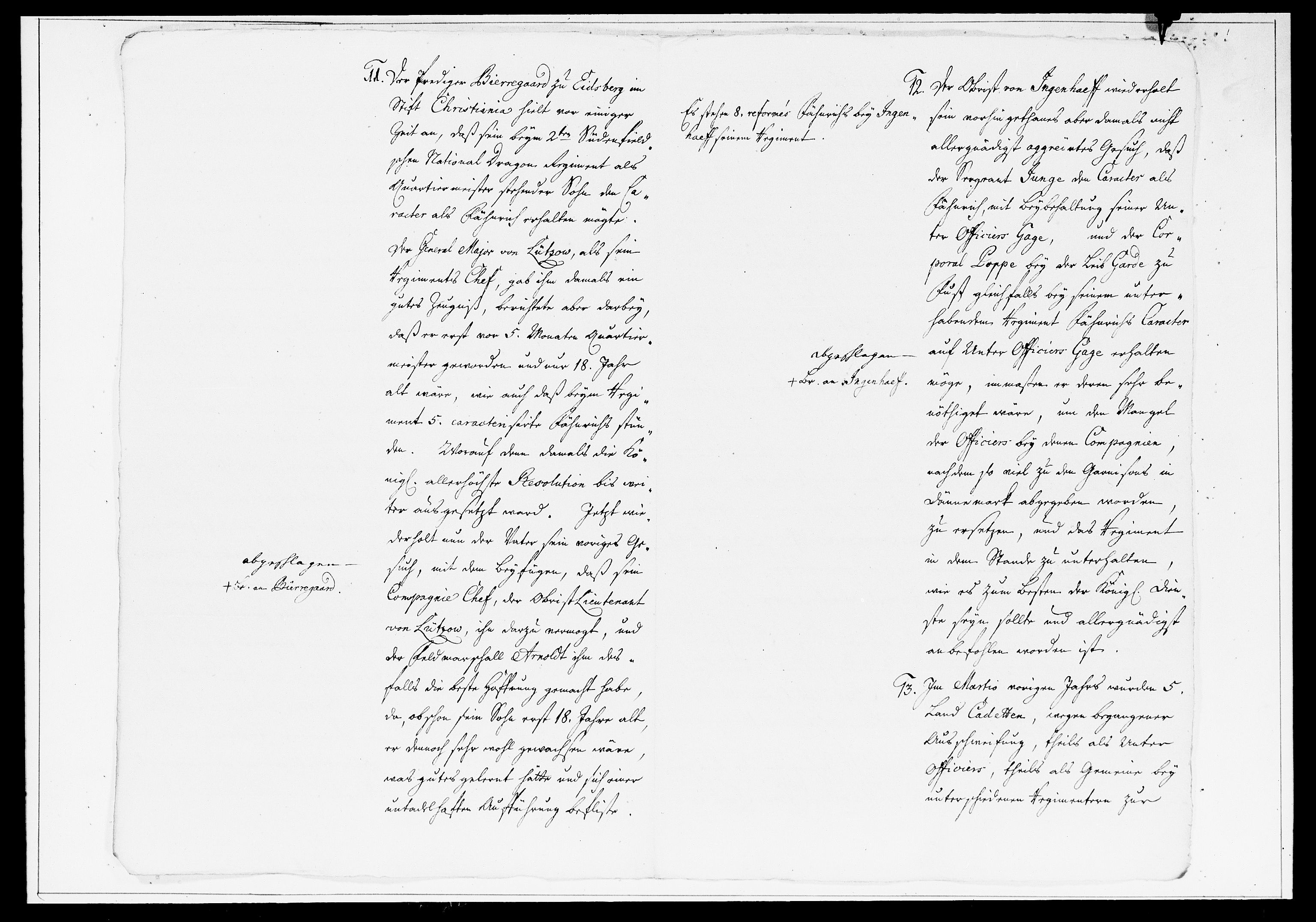 Krigskollegiet, Krigskancelliet, DRA/A-0006/-/1297-1314: Refererede sager, 1758, s. 703