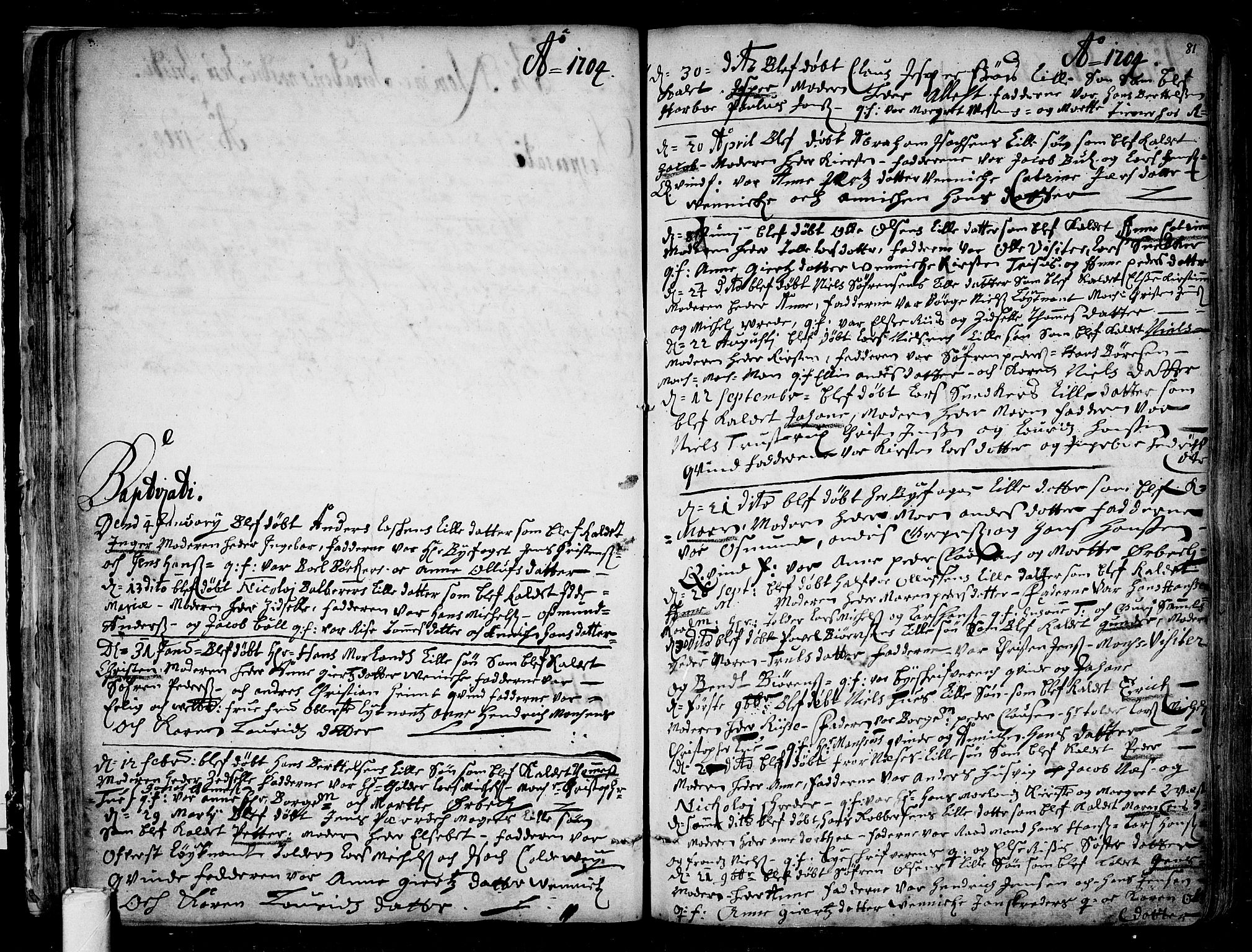 Tønsberg kirkebøker, SAKO/A-330/F/Fa/L0001: Ministerialbok nr. I 1, 1688-1760, s. 80-81