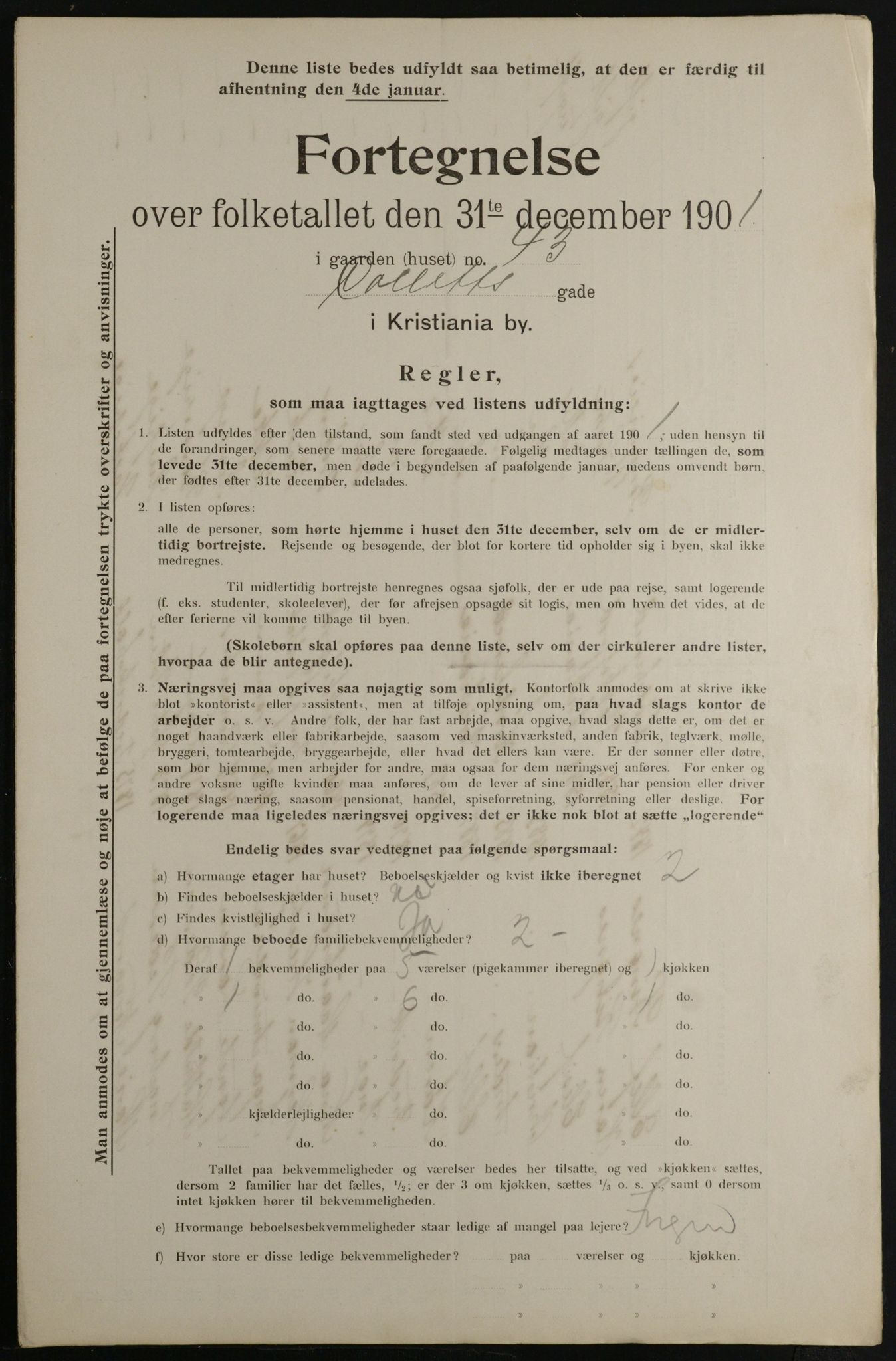 OBA, Kommunal folketelling 31.12.1901 for Kristiania kjøpstad, 1901, s. 2150