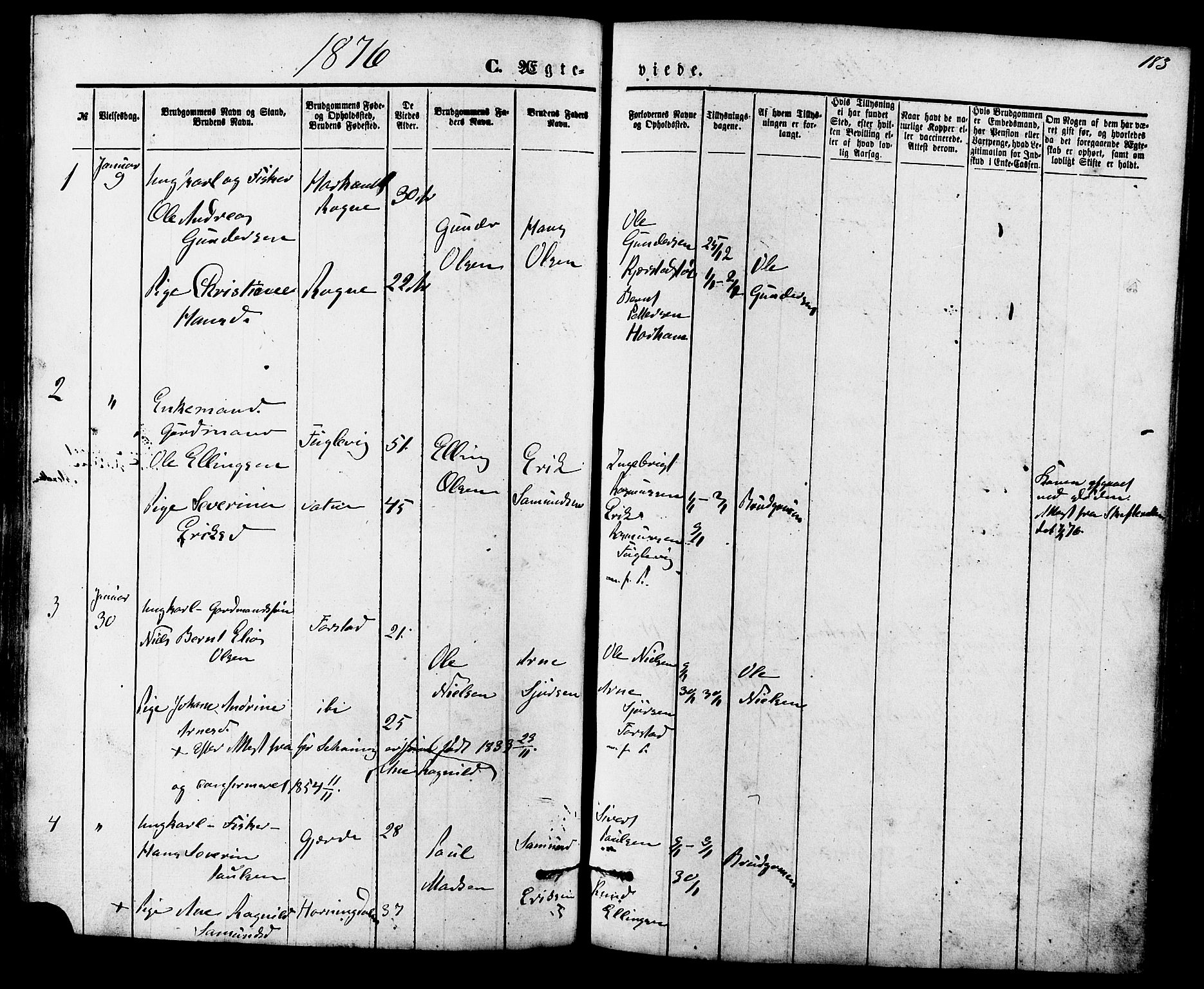 Ministerialprotokoller, klokkerbøker og fødselsregistre - Møre og Romsdal, SAT/A-1454/536/L0500: Ministerialbok nr. 536A09, 1876-1889, s. 183