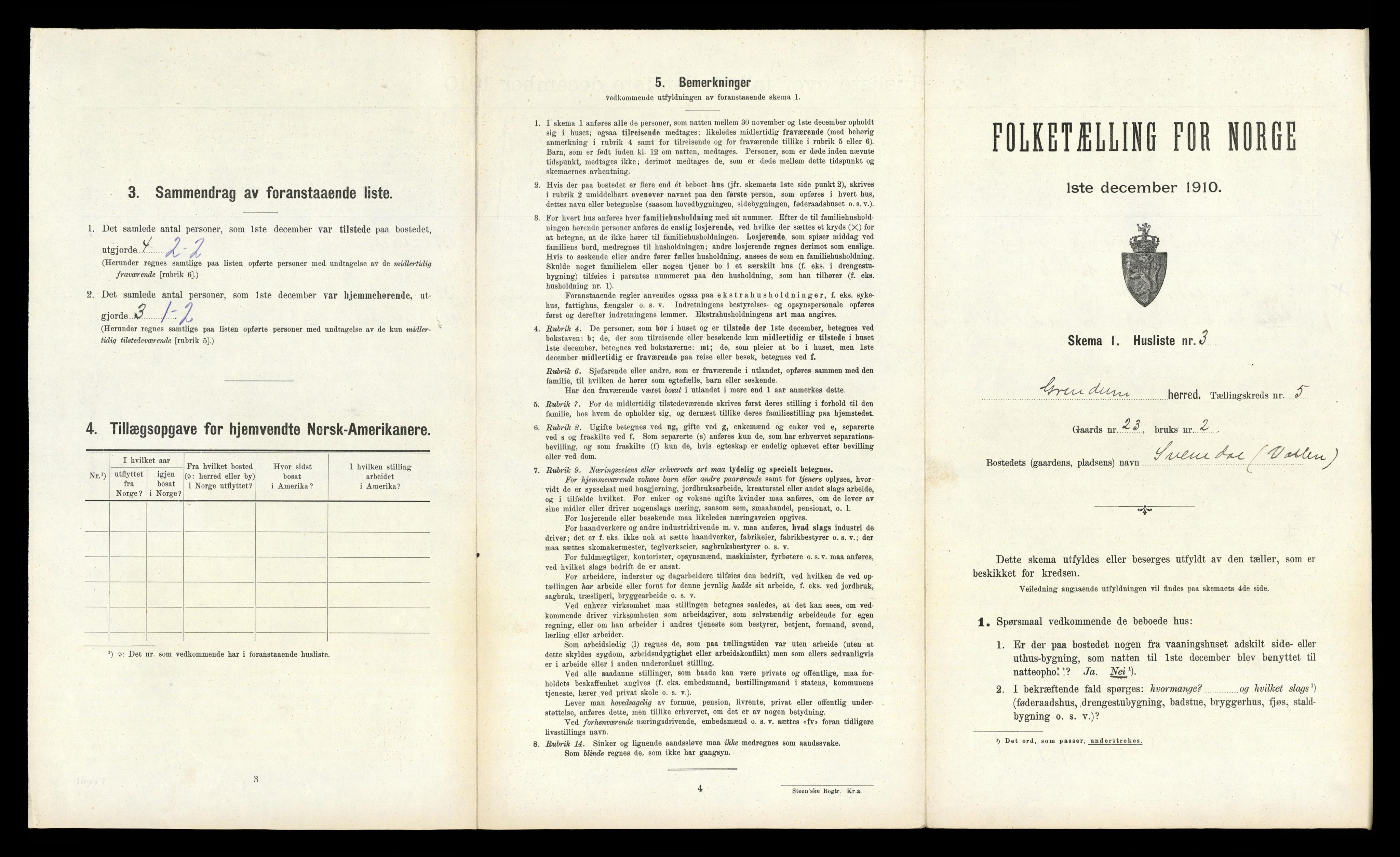 RA, Folketelling 1910 for 1025 Grindheim herred, 1910, s. 285