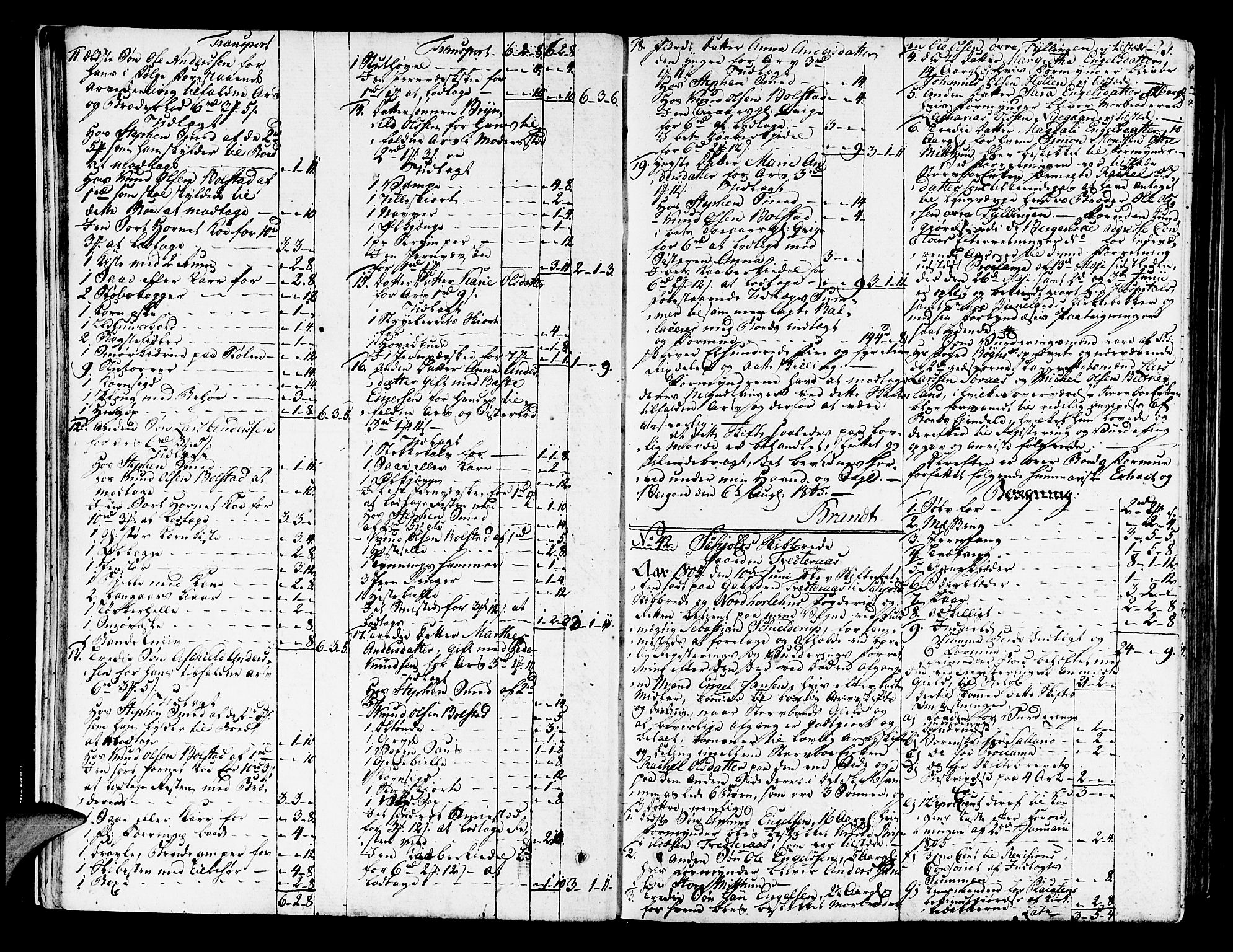 Nordhordland sorenskrivar, AV/SAB-A-2901/1/H/Ha/L0011a: Skifteprotokollar Nordhordland , 1805-1807, s. 22b-23a