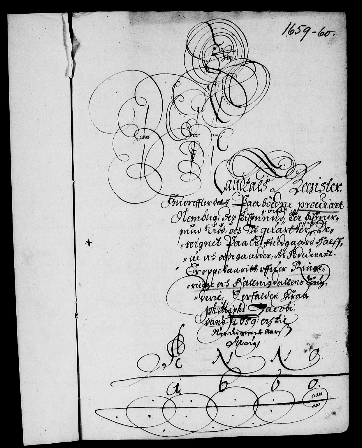 Rentekammeret inntil 1814, Reviderte regnskaper, Lensregnskaper, AV/RA-EA-5023/R/Rb/Rba/L0253: Akershus len, 1659-1660
