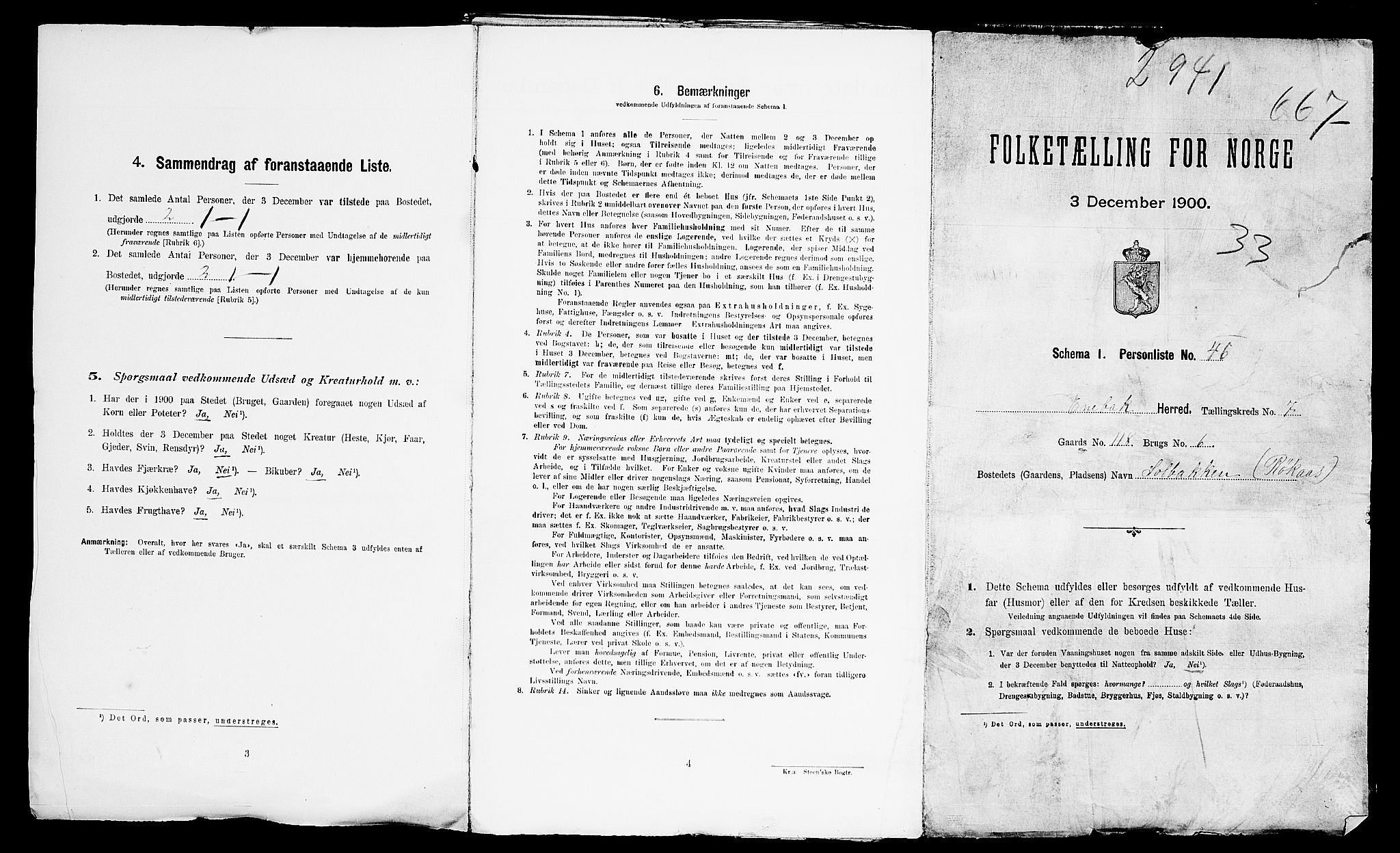 SAO, Folketelling 1900 for 0229 Enebakk herred, 1900, s. 27