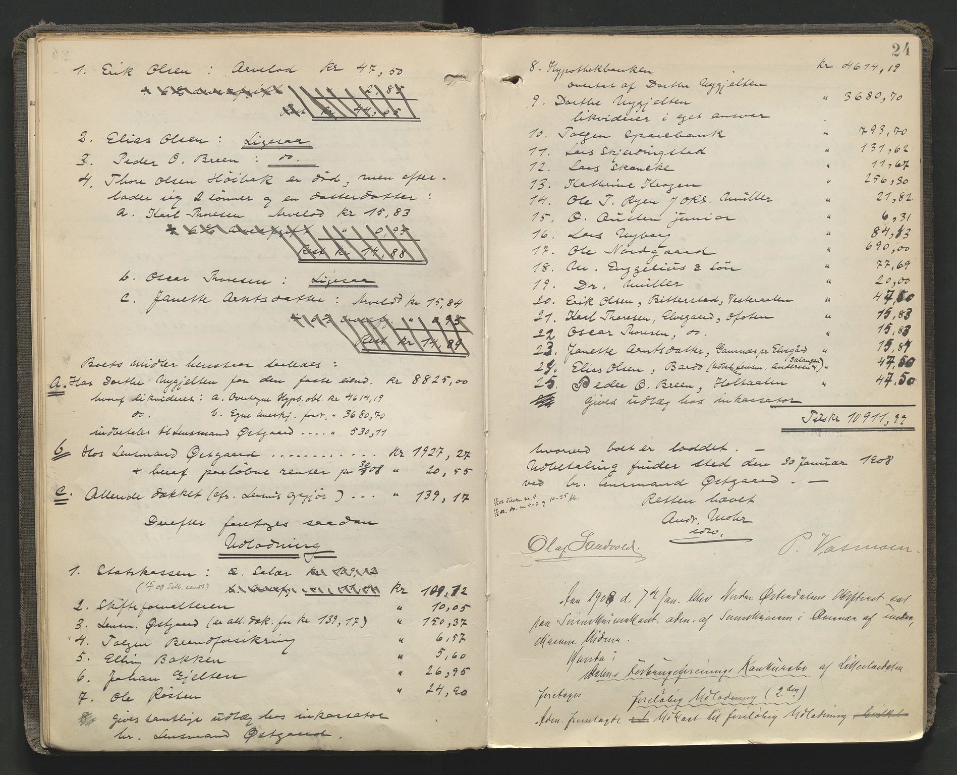 Nord-Østerdal tingrett, SAH/TING-020/J/Jd/L0006: Skifteutlodningsprotokoll, 1907-1920, s. 24