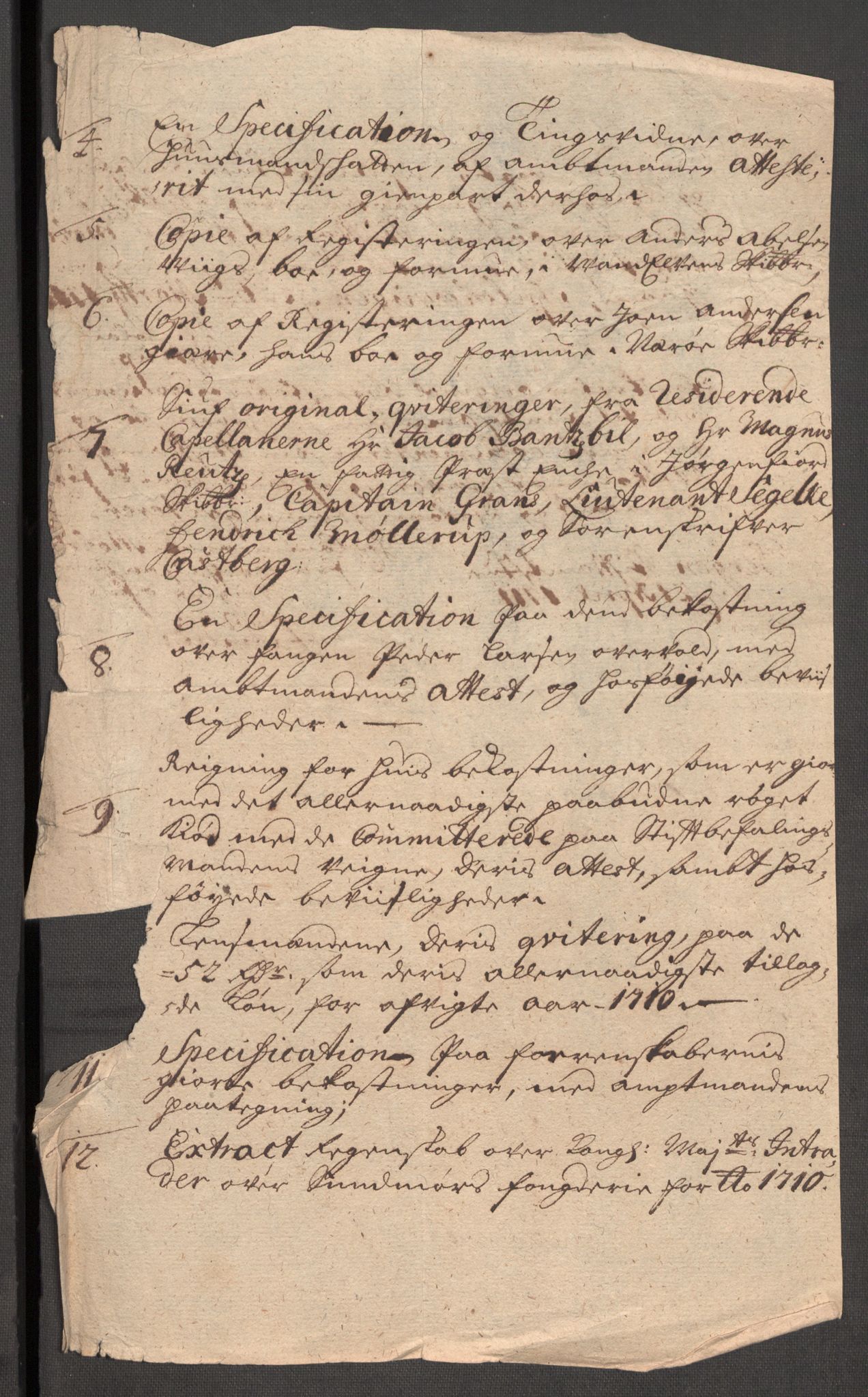 Rentekammeret inntil 1814, Reviderte regnskaper, Fogderegnskap, RA/EA-4092/R54/L3563: Fogderegnskap Sunnmøre, 1710, s. 31