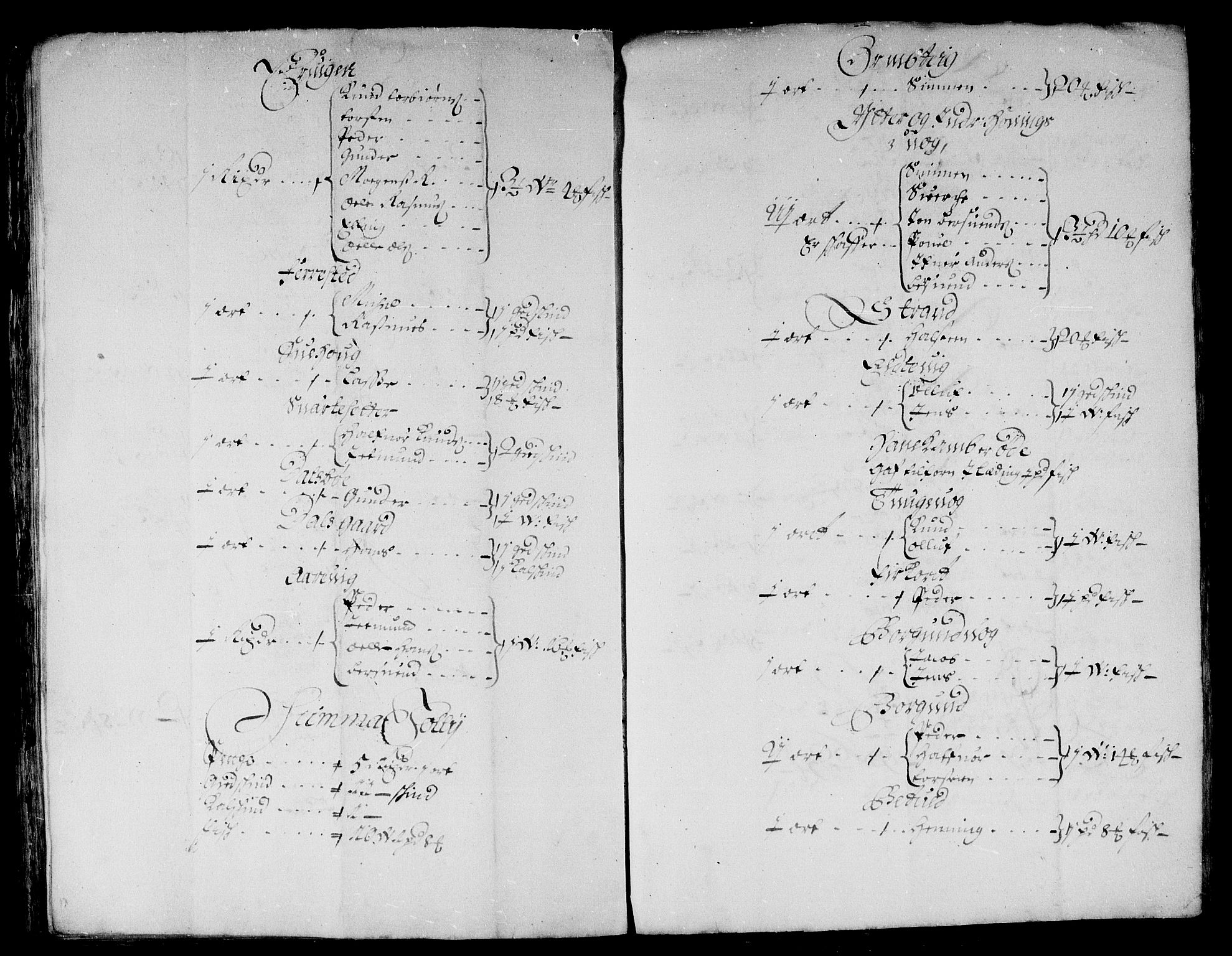 Rentekammeret inntil 1814, Reviderte regnskaper, Stiftamtstueregnskaper, Bergen stiftamt, AV/RA-EA-6043/R/Rc/L0063: Bergen stiftamt, 1682