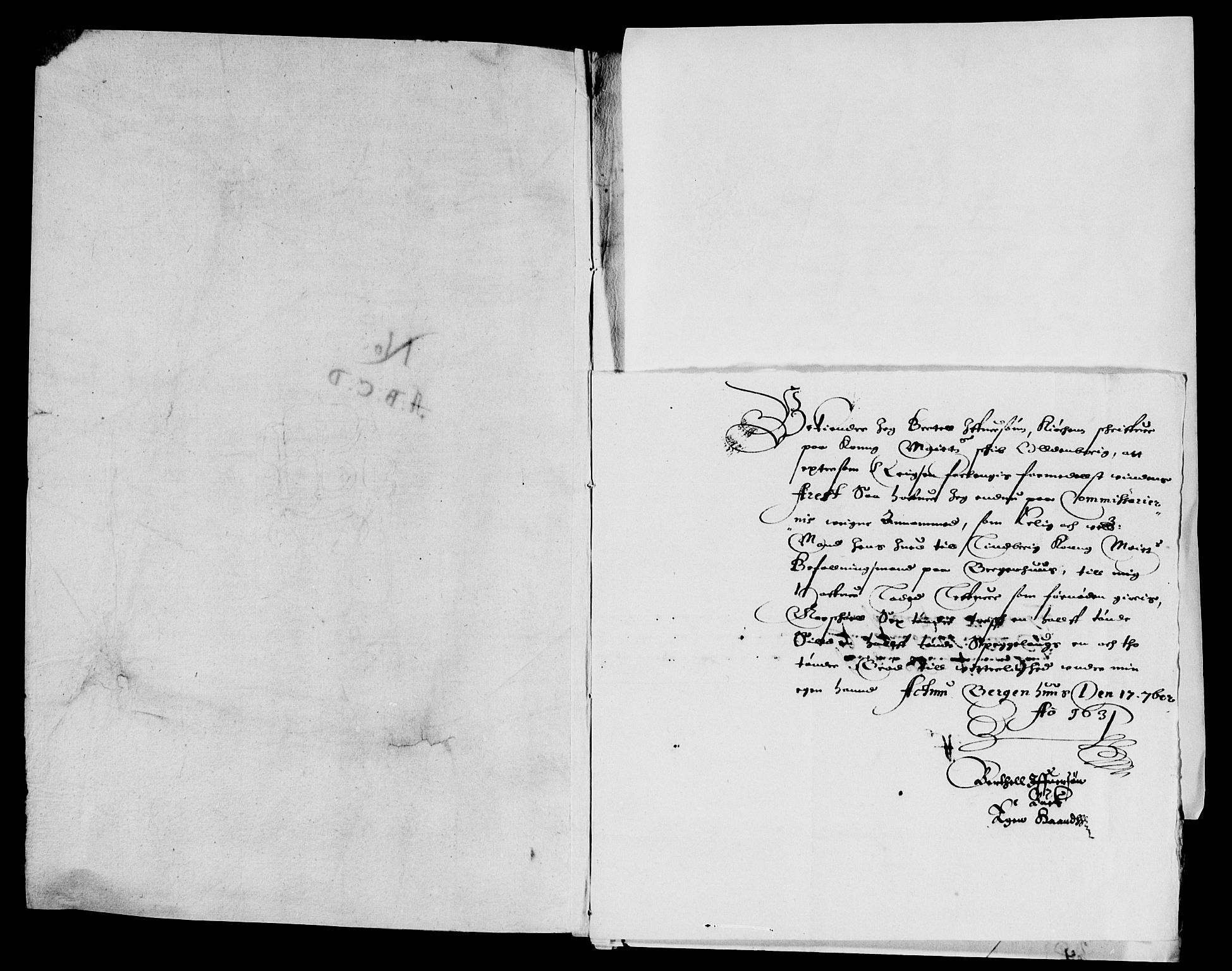 Rentekammeret inntil 1814, Reviderte regnskaper, Lensregnskaper, RA/EA-5023/R/Rb/Rbt/L0058: Bergenhus len, 1631-1632