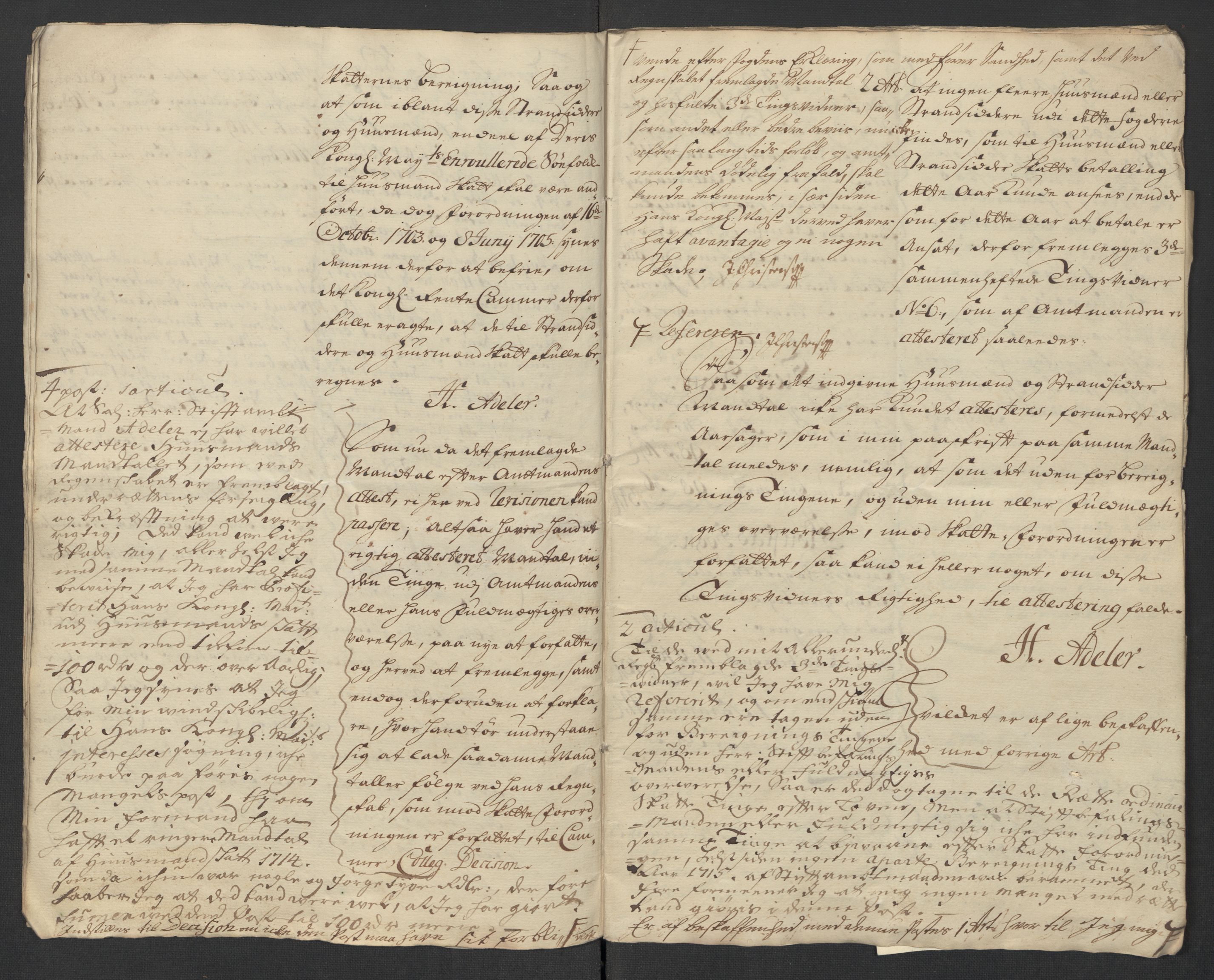 Rentekammeret inntil 1814, Reviderte regnskaper, Fogderegnskap, AV/RA-EA-4092/R39/L2324: Fogderegnskap Nedenes, 1715, s. 245
