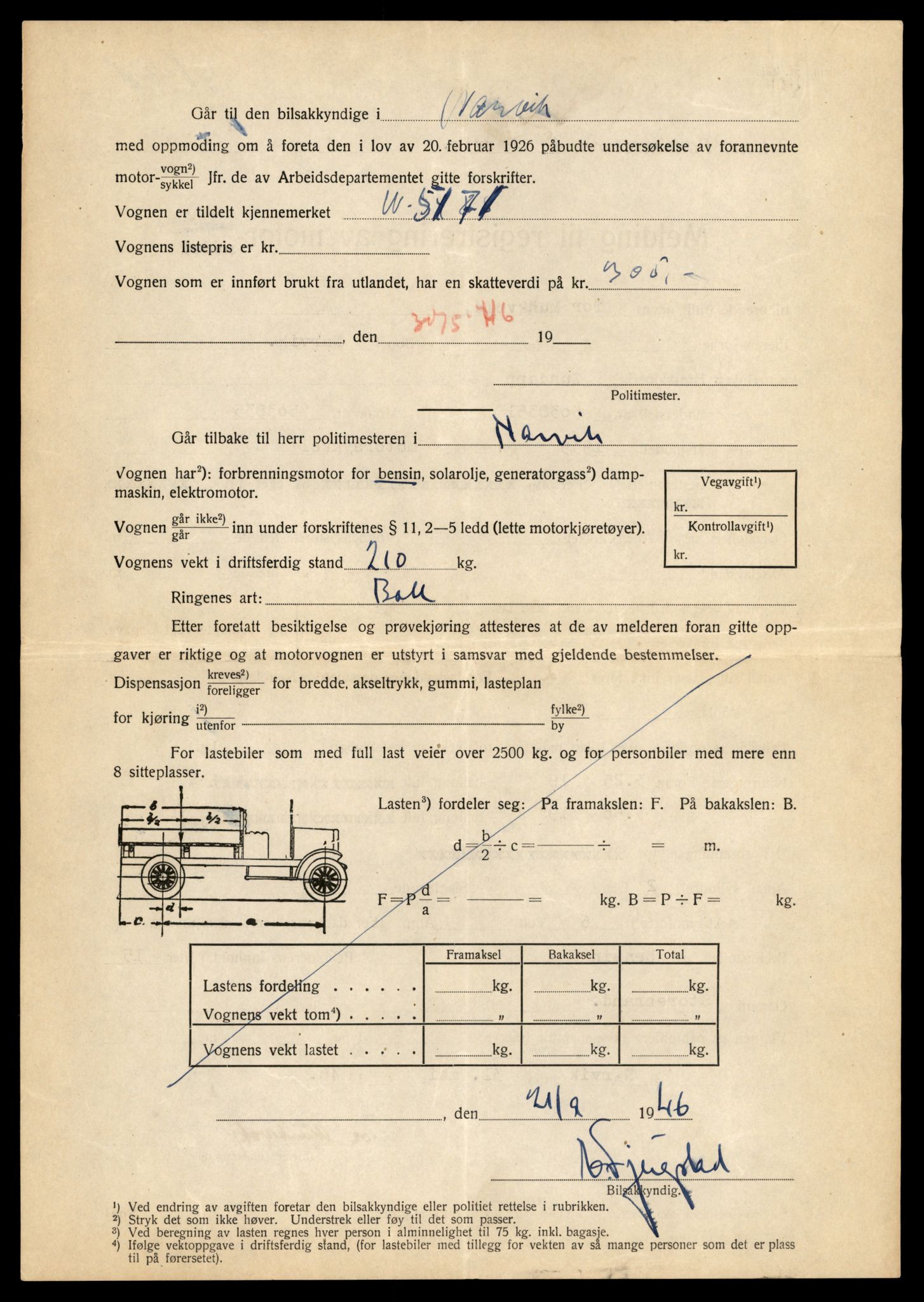 Møre og Romsdal vegkontor - Ålesund trafikkstasjon, AV/SAT-A-4099/F/Fe/L0039: Registreringskort for kjøretøy T 13361 - T 13530, 1927-1998, s. 890