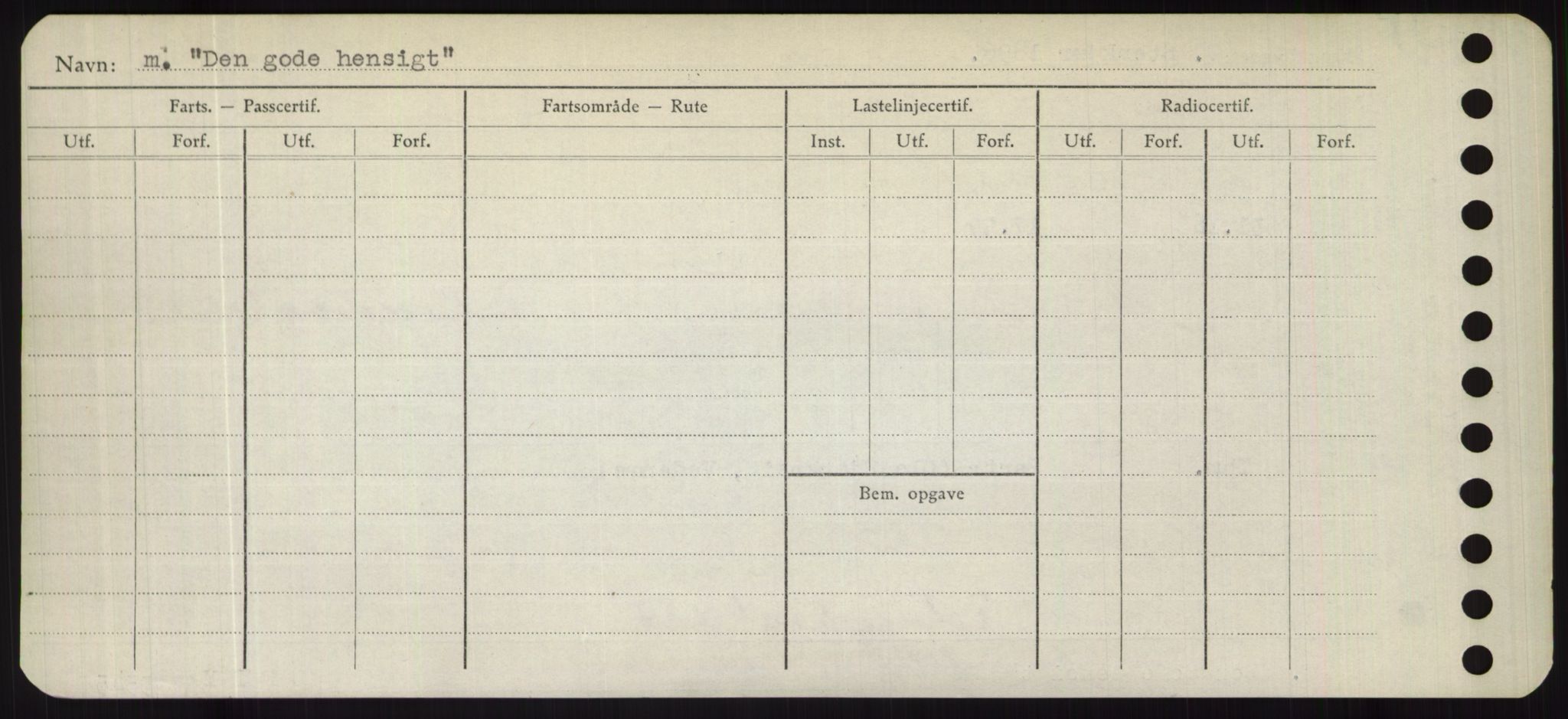 Sjøfartsdirektoratet med forløpere, Skipsmålingen, RA/S-1627/H/Hd/L0008: Fartøy, C-D, s. 454