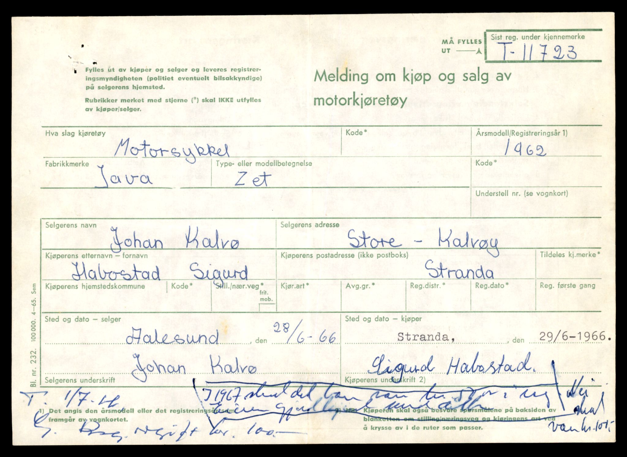 Møre og Romsdal vegkontor - Ålesund trafikkstasjon, AV/SAT-A-4099/F/Fe/L0030: Registreringskort for kjøretøy T 11620 - T 11799, 1927-1998, s. 1303