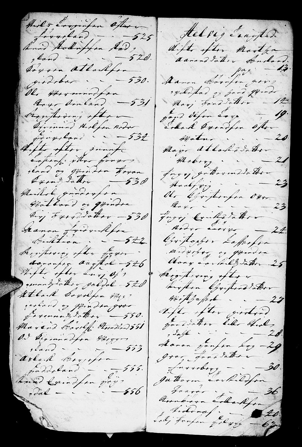 Lister sorenskriveri, AV/SAK-1221-0003/H/Hc/L0021: Skifteprotokoll nr 21 med register, 1729-1731