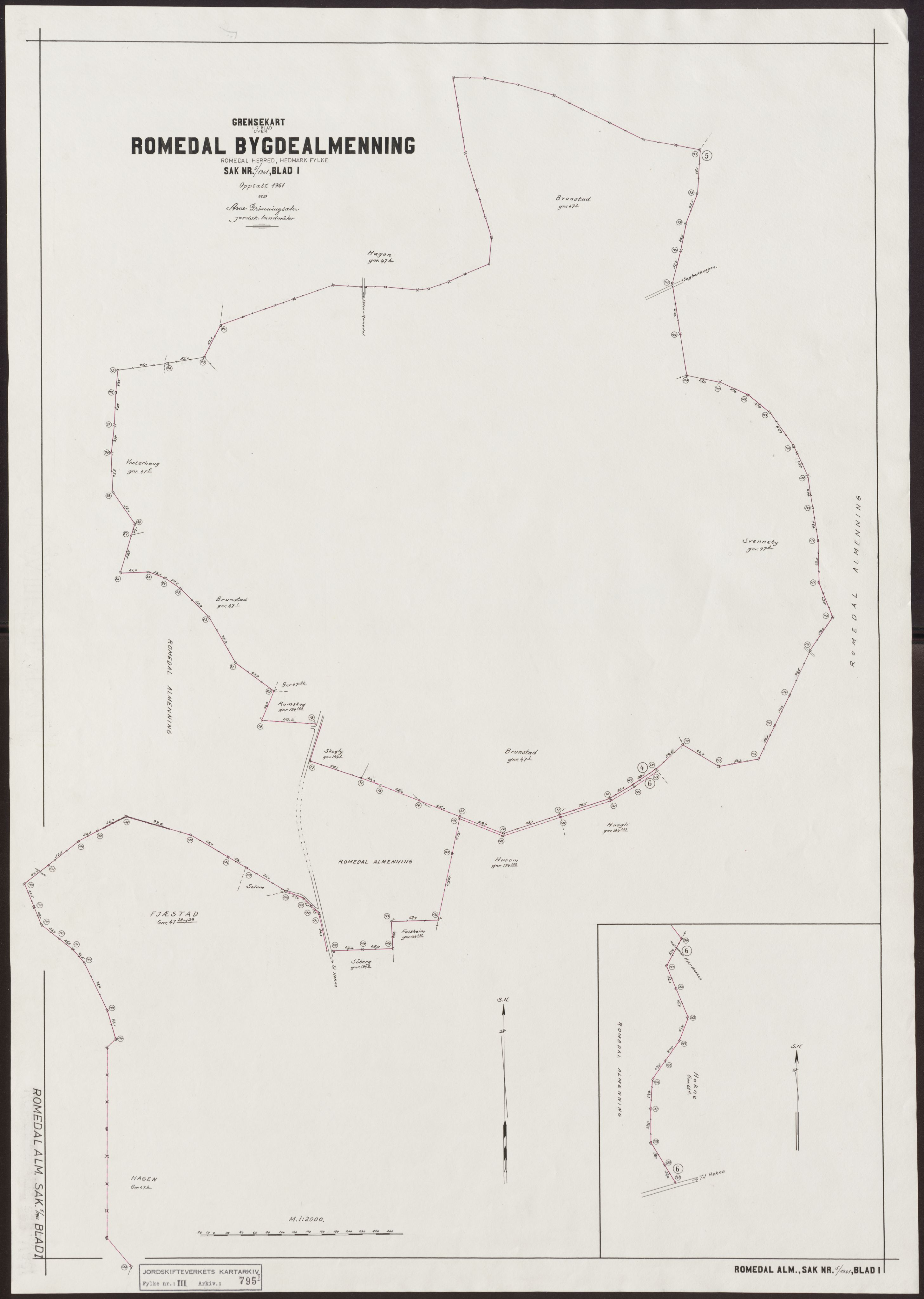 Jordskifteverkets kartarkiv, RA/S-3929/T, 1859-1988, s. 1198