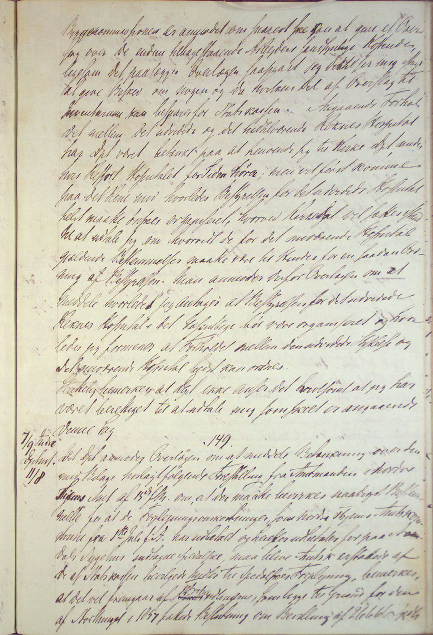Lepraarkiver - Overlegen for den spedalske sykdom, AV/SAB-A-61001/B.c/L0001: Journal, 1854-1859, s. 259