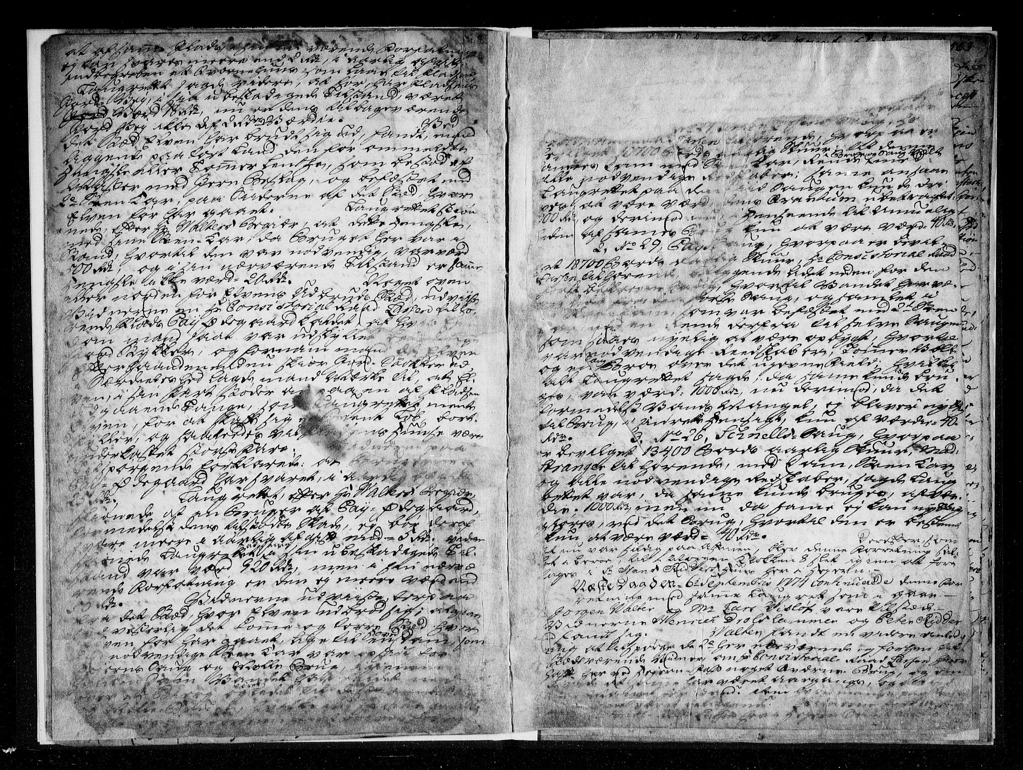 Ringerike og Hallingdal sorenskriveri, AV/SAKO-A-81/F/Fa/Fac/L0008: Tingbok - Ringerike, 1774-1778, s. 6