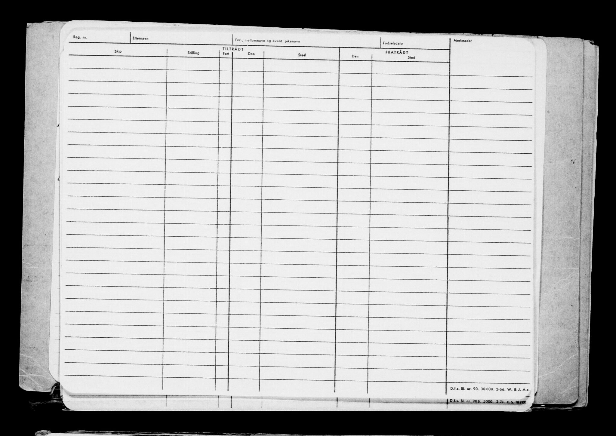 Direktoratet for sjømenn, AV/RA-S-3545/G/Gb/L0209: Hovedkort, 1922, s. 466