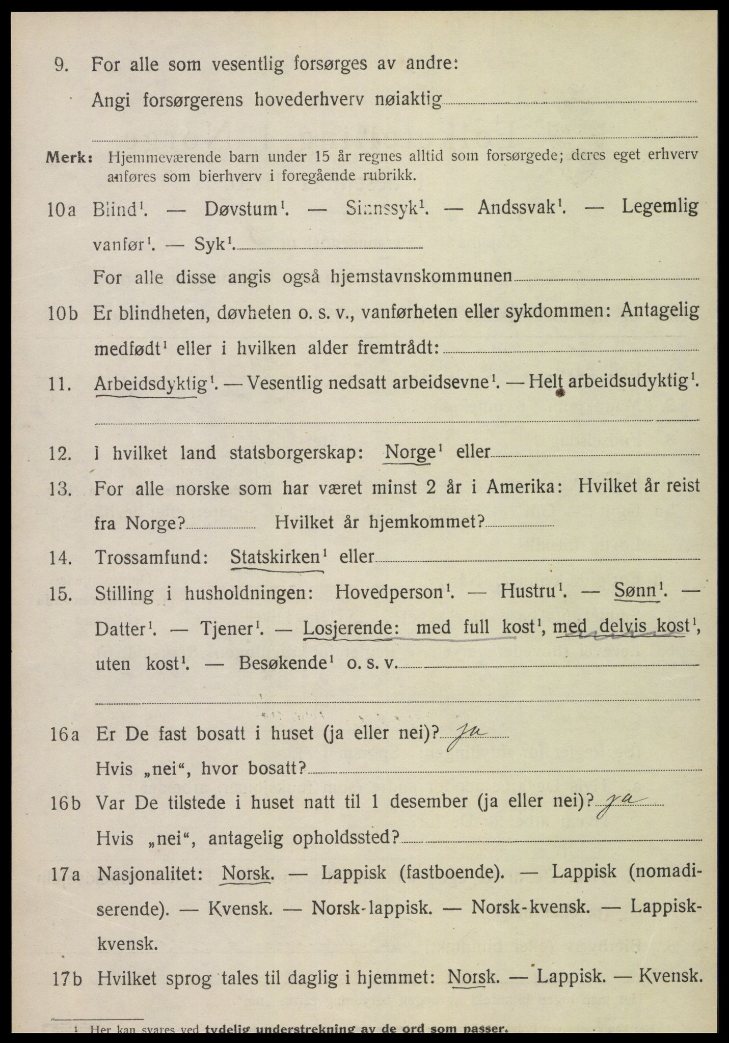 SAT, Folketelling 1920 for 1736 Snåsa herred, 1920, s. 5737