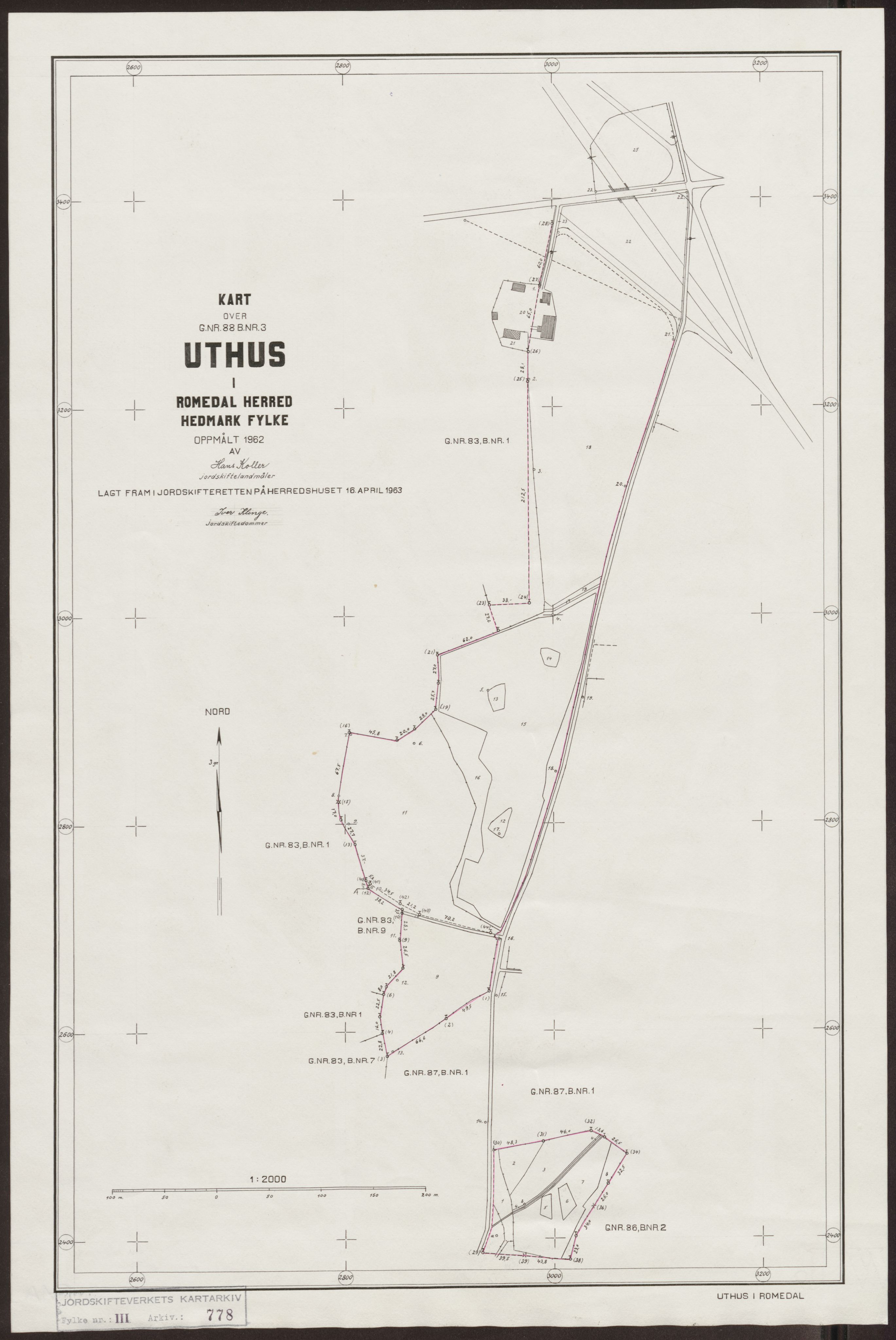 Jordskifteverkets kartarkiv, AV/RA-S-3929/T, 1859-1988, s. 1170