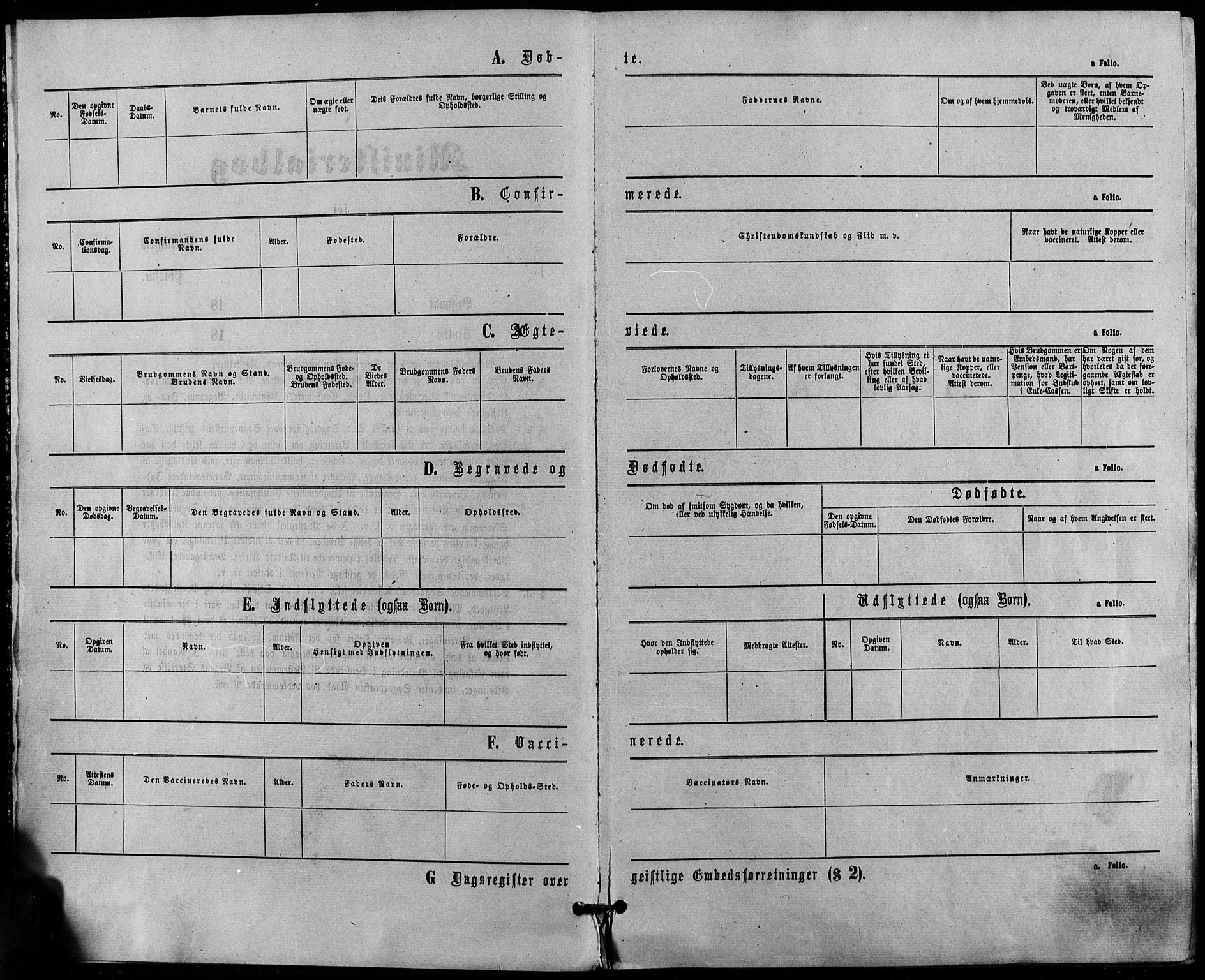 Trefoldighet prestekontor Kirkebøker, AV/SAO-A-10882/F/Fa/L0004: Ministerialbok nr. I 4, 1876-1880