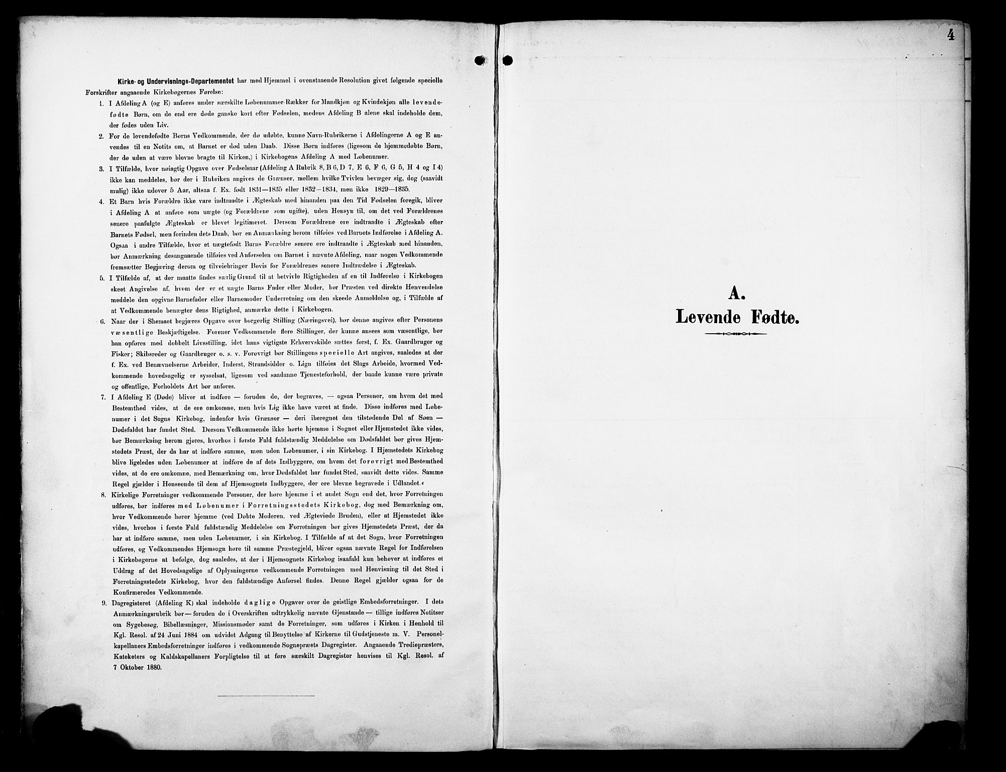 Vestre Toten prestekontor, SAH/PREST-108/H/Ha/Haa/L0012: Ministerialbok nr. 12, 1890-1906, s. 4