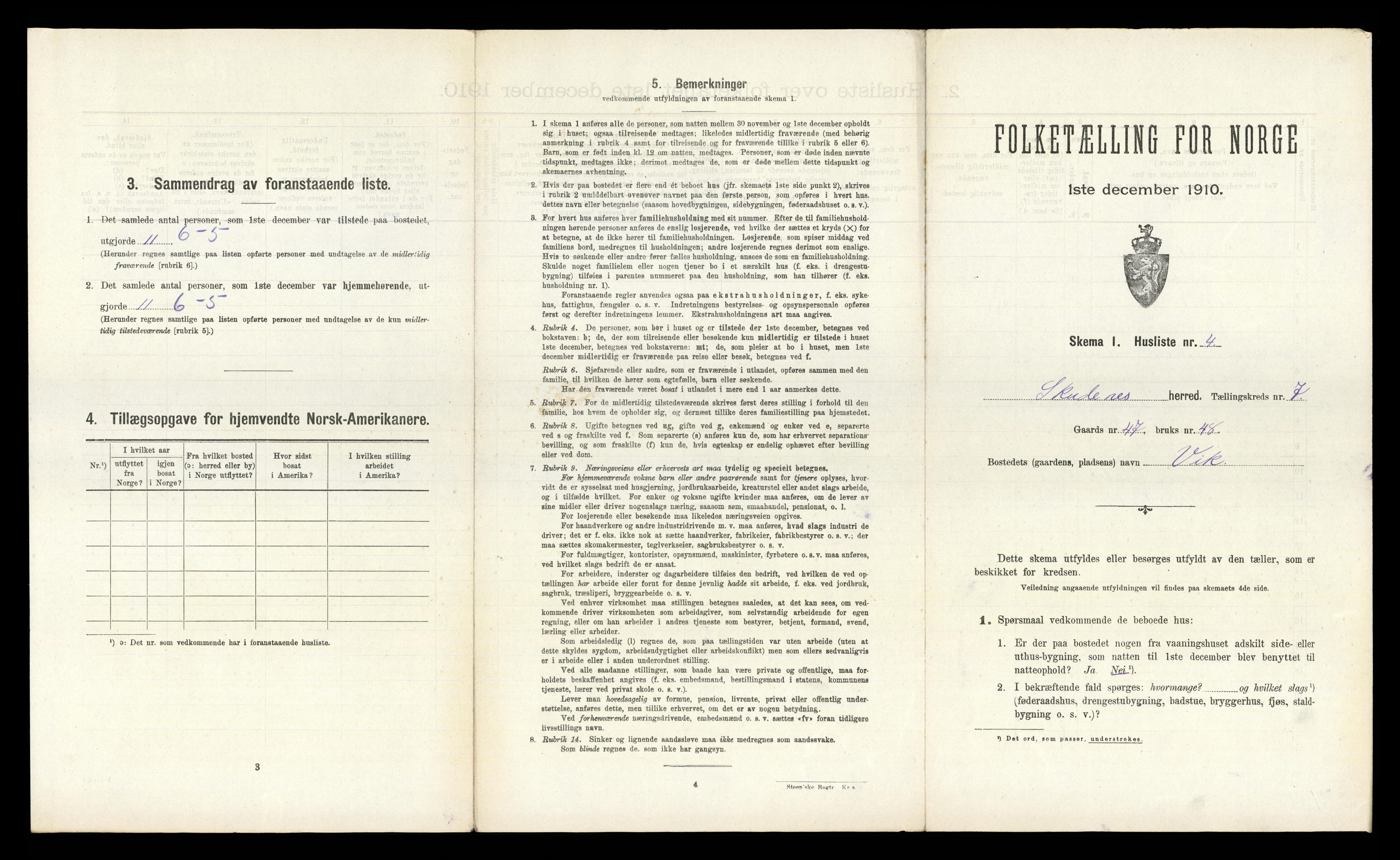 RA, Folketelling 1910 for 1150 Skudenes herred, 1910, s. 839