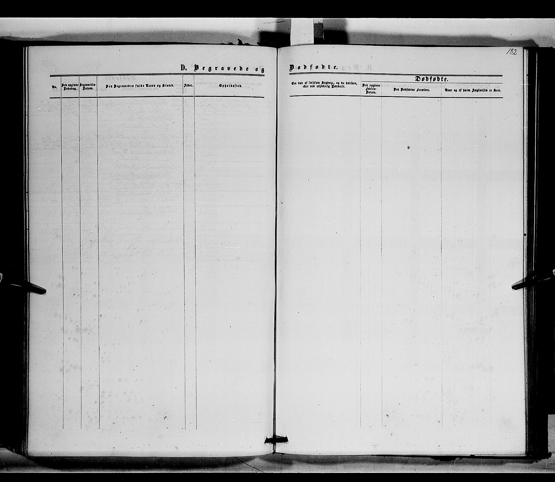 Stange prestekontor, SAH/PREST-002/K/L0014: Ministerialbok nr. 14, 1862-1879, s. 182