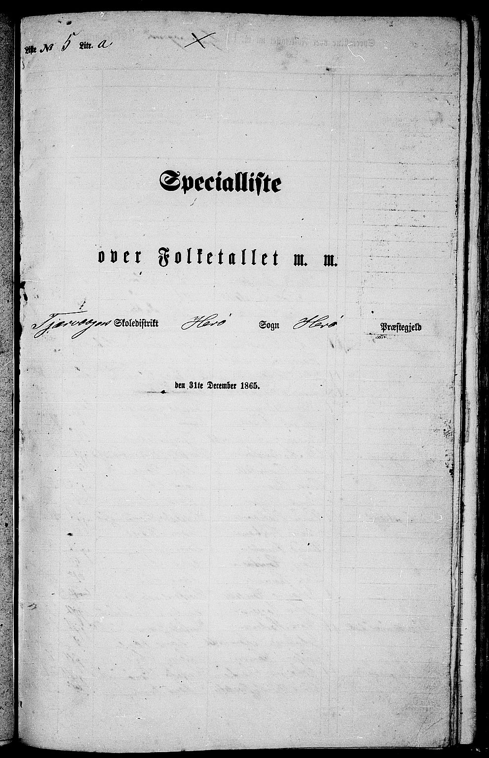 RA, Folketelling 1865 for 1515P Herøy prestegjeld, 1865, s. 70