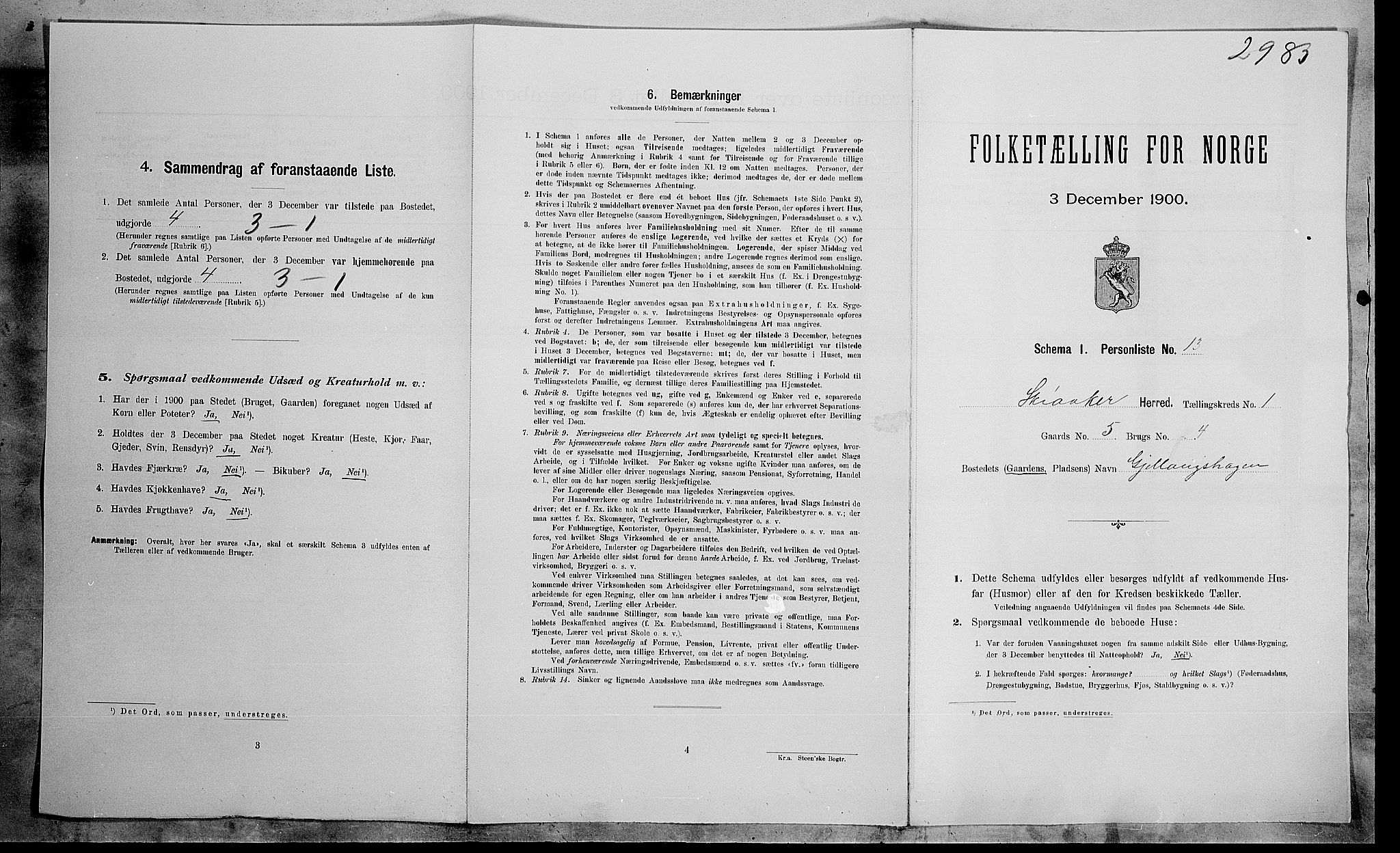 SAH, Folketelling 1900 for 0513 Skjåk herred, 1900, s. 62